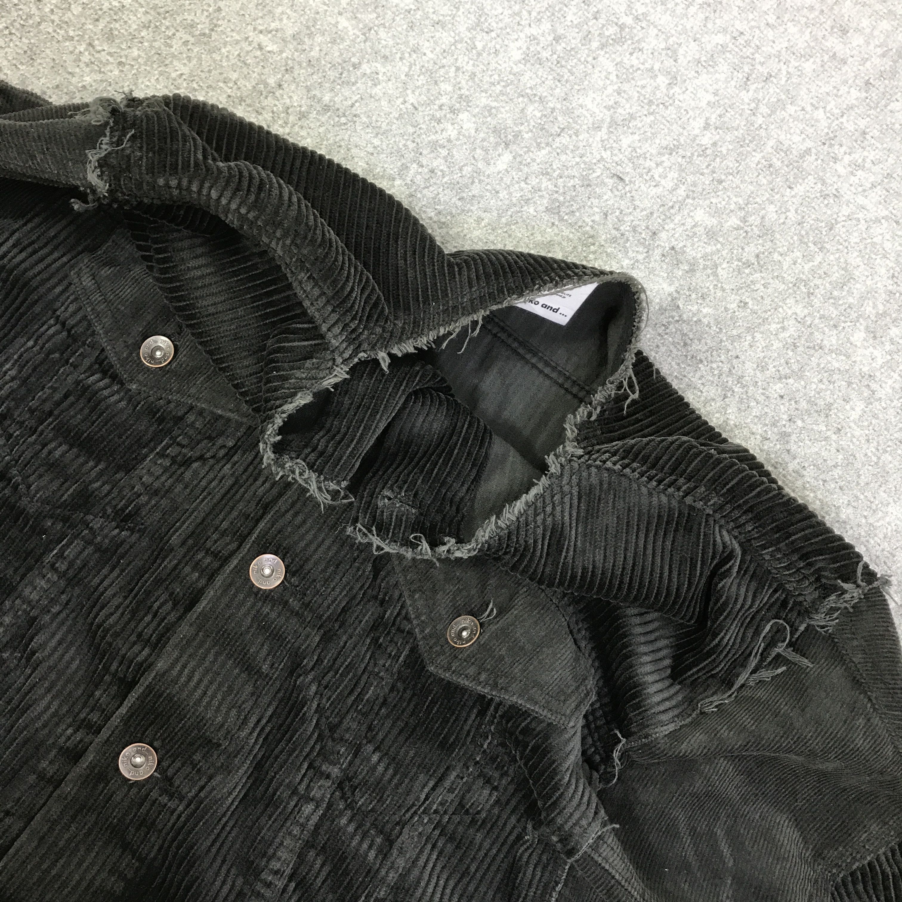 Japanese Brand NIKOAND PATCHWORD DESIGN OVERSIZE JACKET K96B2 Size US L / EU 52-54 / 3 - 11 Thumbnail