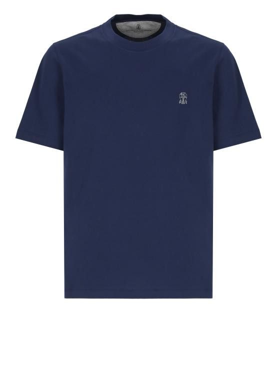 Brunello Cucinelli BRUNELLO CUCINELLI Men Sweater M0B138440 C2443 Blue Size US XL / EU 56 / 4 - 1 Thumbnail