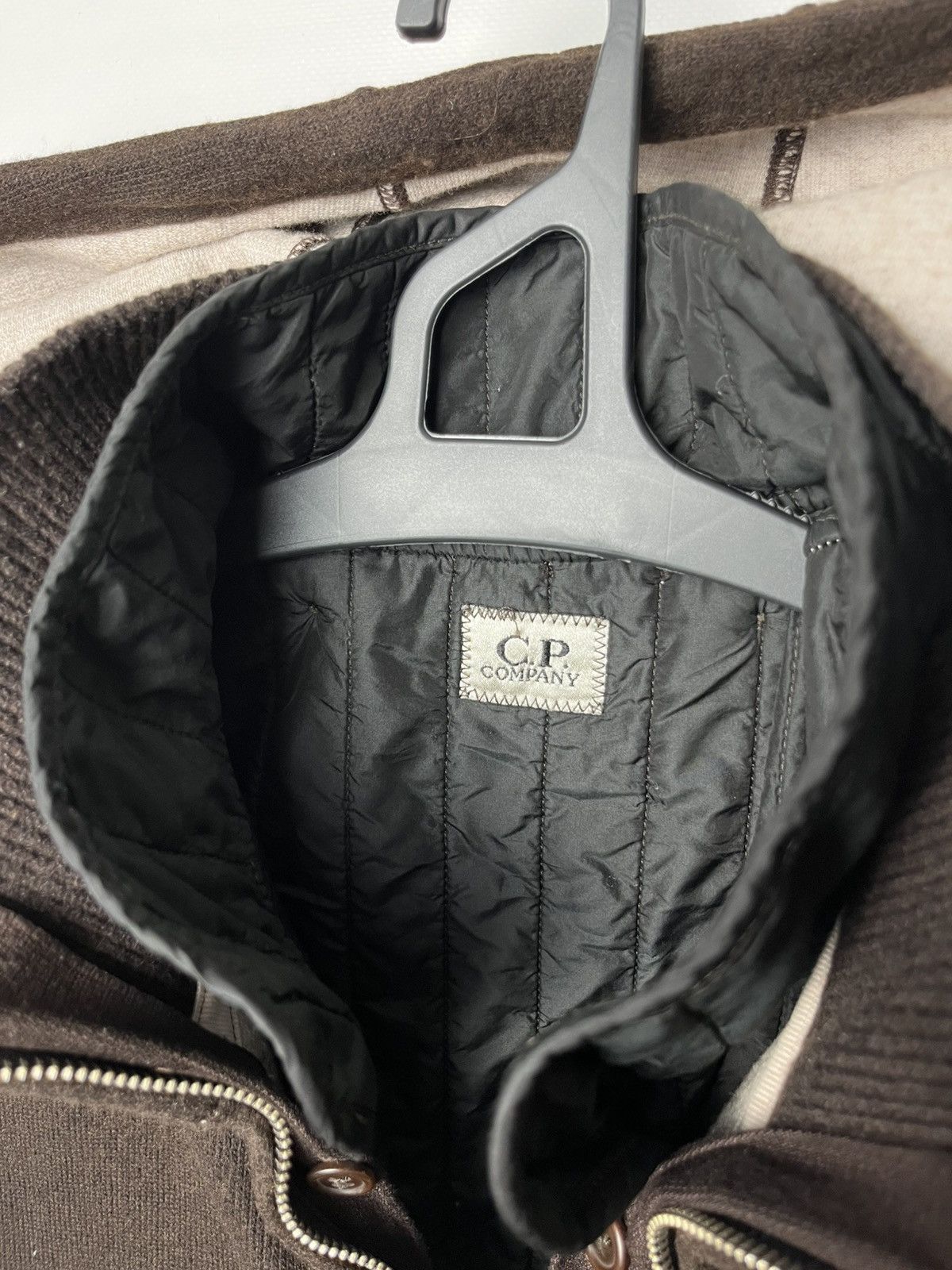 C.P. Company Vintage C.P. Company Wool Lined Zip Hoodie Jacket Size US L / EU 52-54 / 3 - 6 Thumbnail