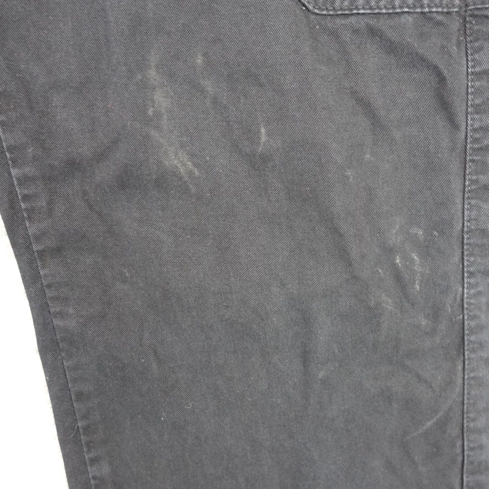 Zara Zara Pants Womens 6 Black Cargo Pockets Straight Leg Cotton Utility Casual Pants Size 28" / US 6 / IT 42 - 4 Thumbnail