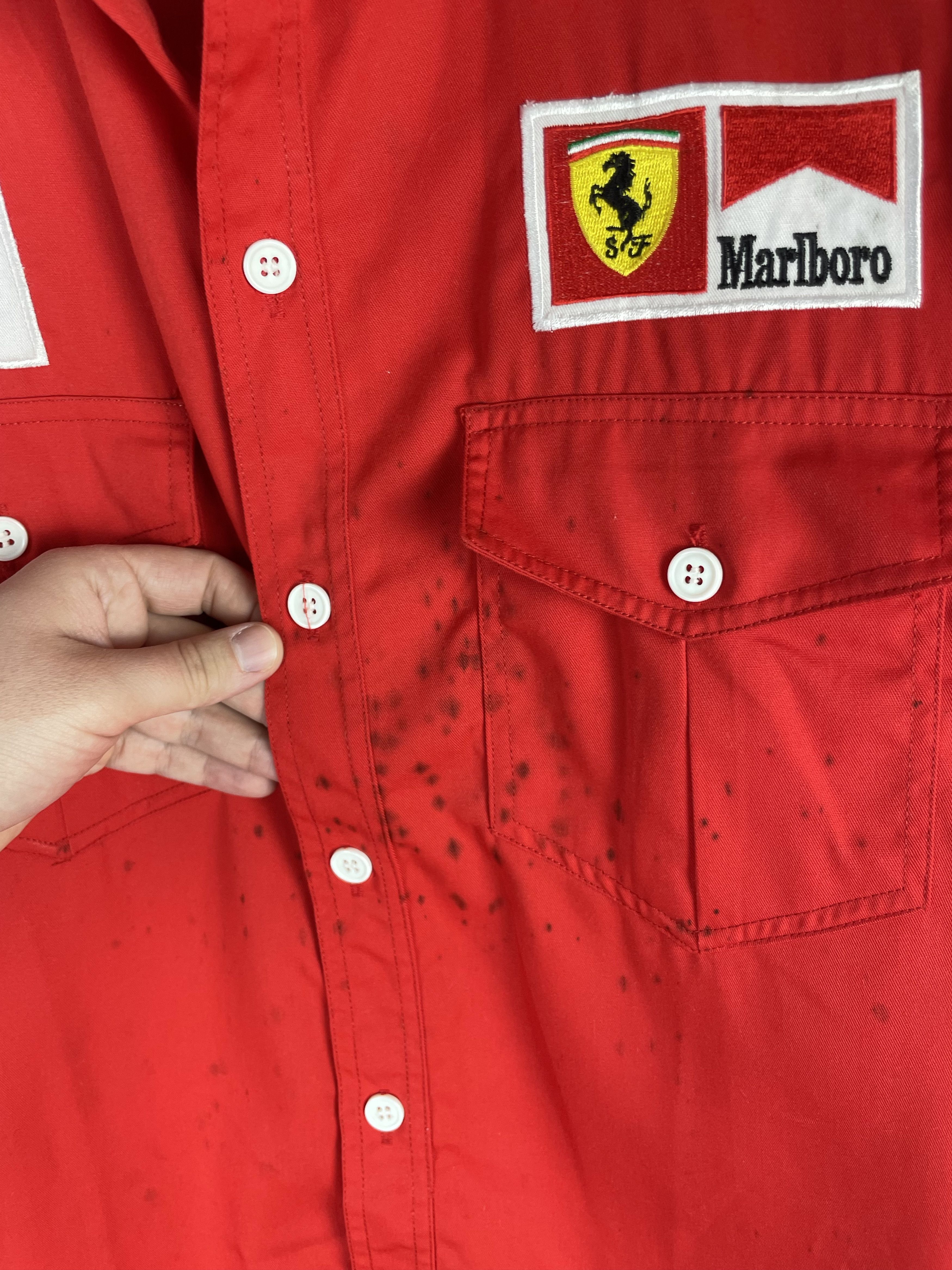Ferrari Vintage Ferrari shirt racing Size US XL / EU 56 / 4 - 4 Thumbnail
