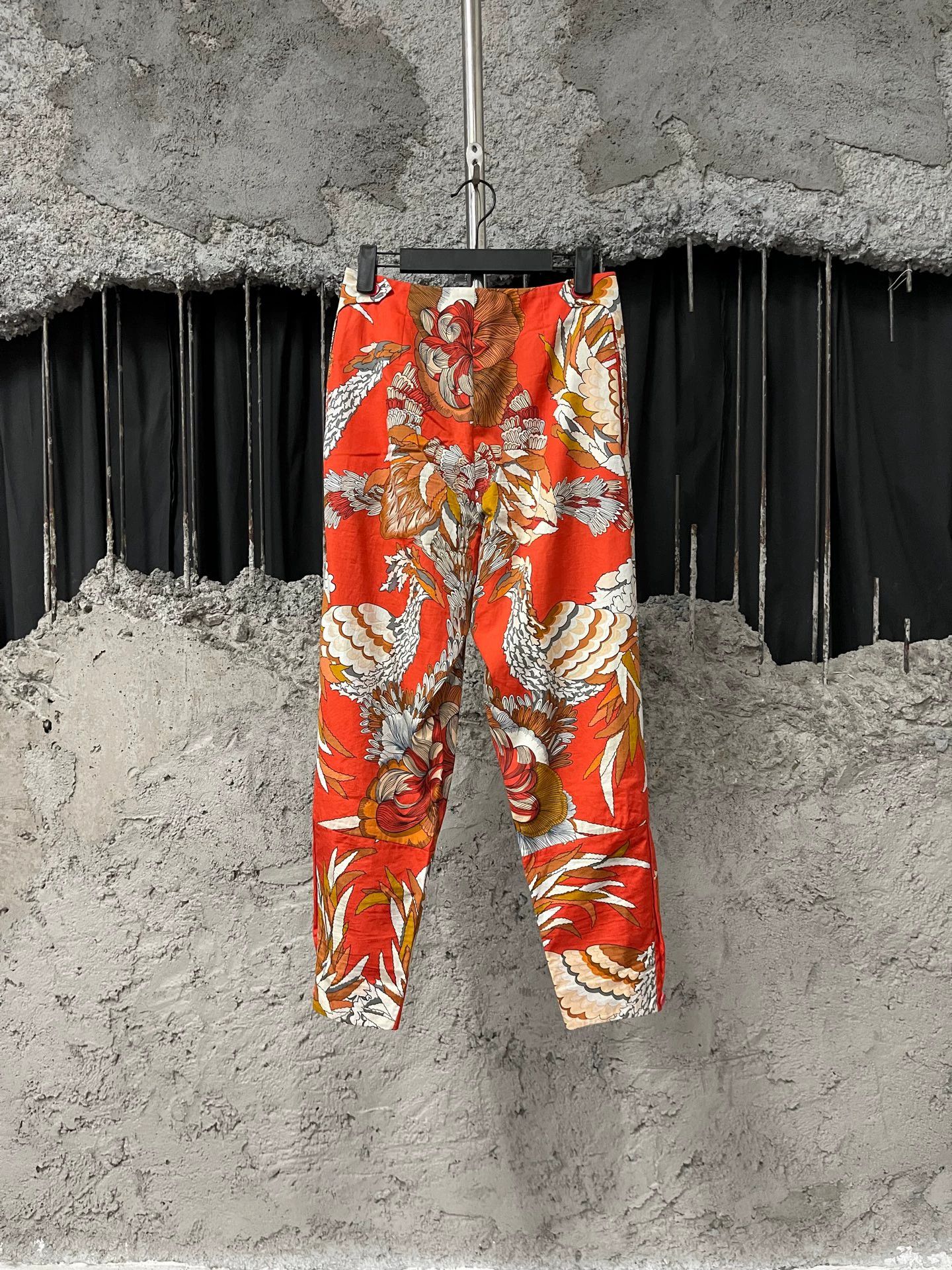 Hermes Hermes silk pants size 34 NWT Size 25" / US 0 / IT 36 - 2 Thumbnail