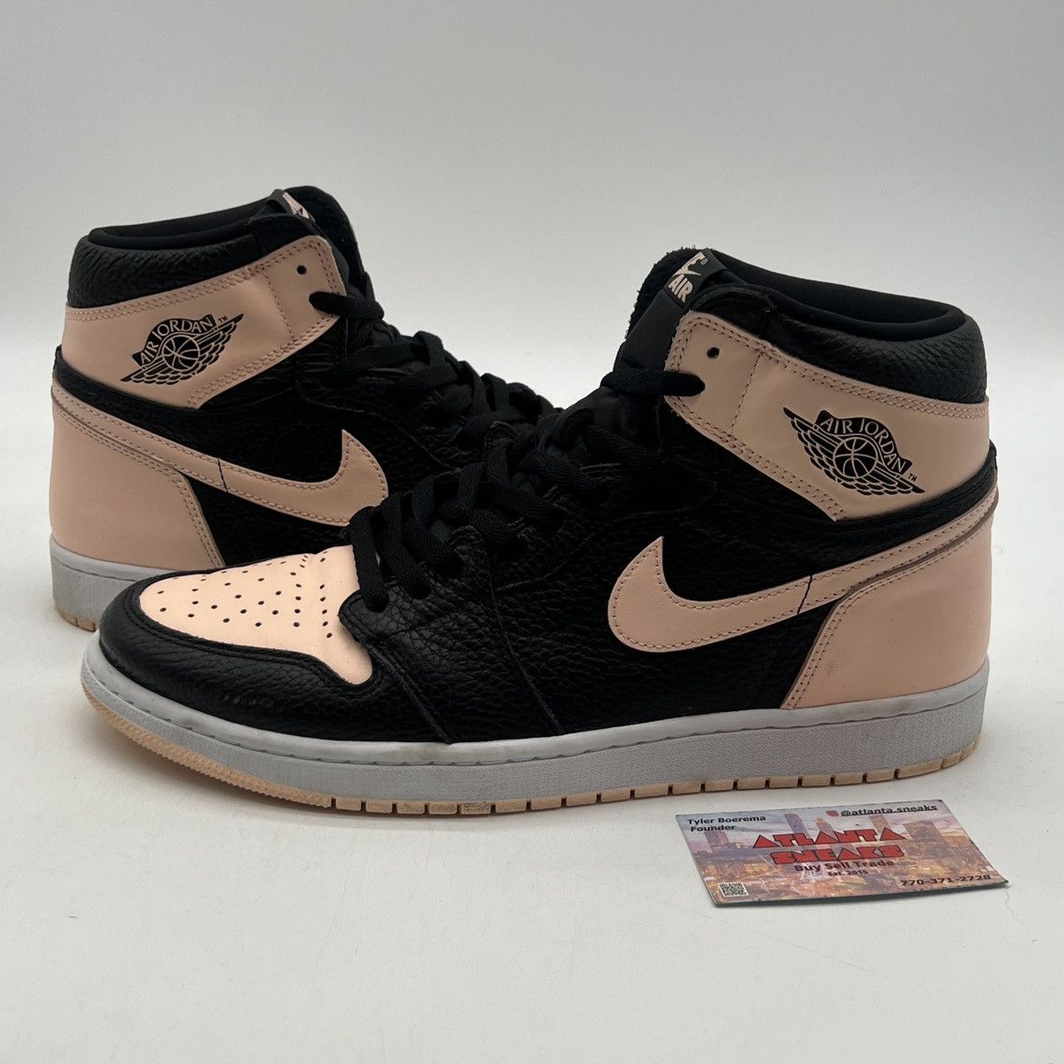 Nike Air Jordan 1 high crimson tint Size US 12.5 / EU 45-46 - 1 Thumbnail