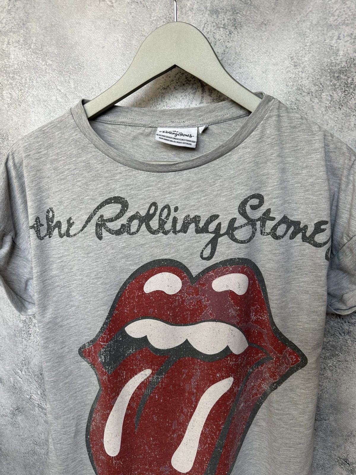 The Rolling Stones × Vintage The Rolling Stones 2013 Vintage T-Shirt Big Logo Relaxed Size S / US 4 / IT 40 - 5 Thumbnail