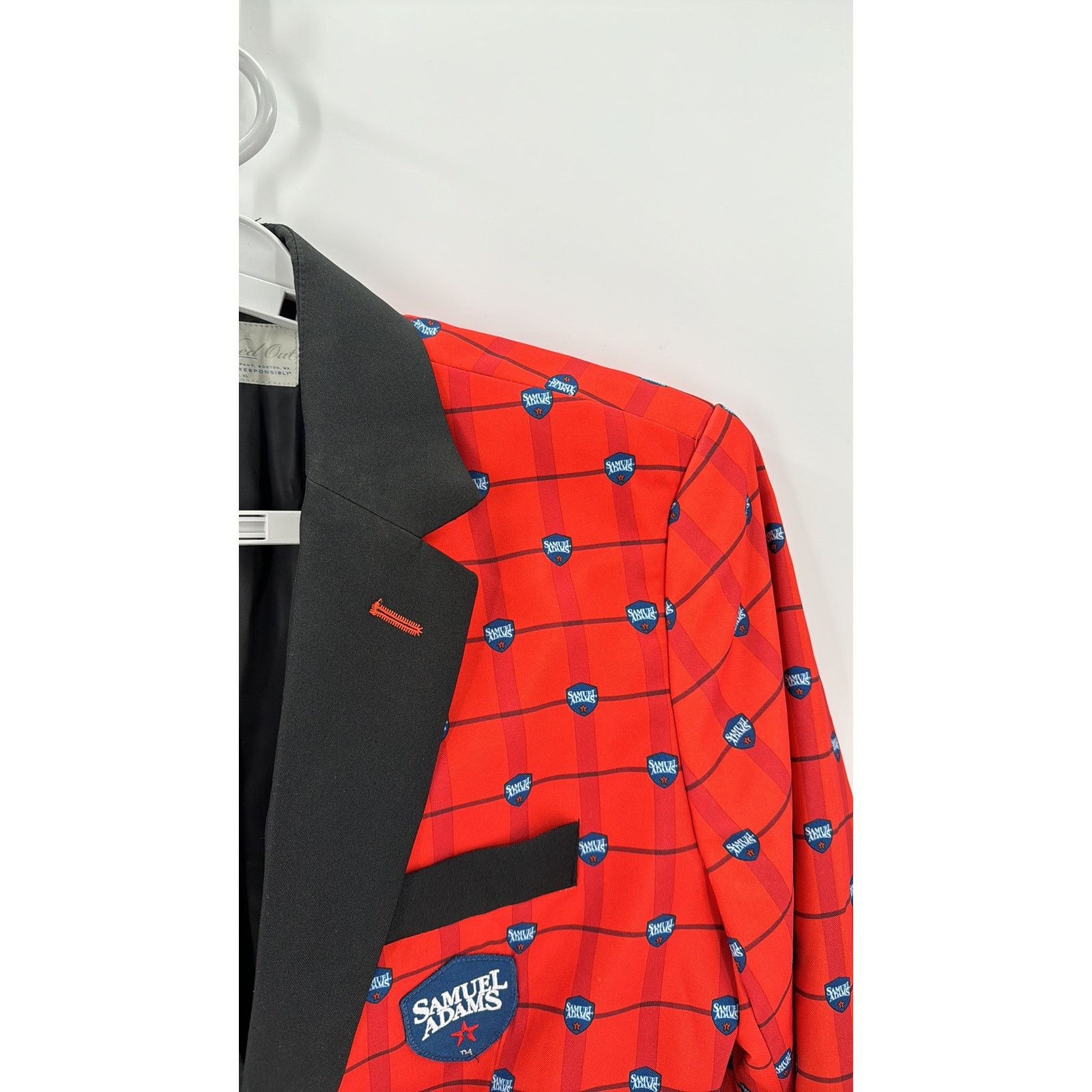 Tipsy Elves Tipsy Elves Samuel Adams Boston Beer blazer size L red black Size US L / EU 52-54 / 3 - 4 Thumbnail