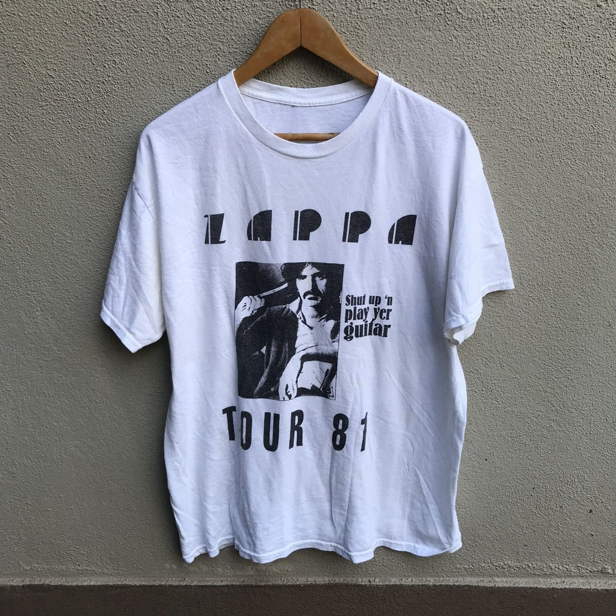 Band Tees × Vintage FRANK ZAPPA band tee rock Size US L / EU 52-54 / 3 - 1 Thumbnail