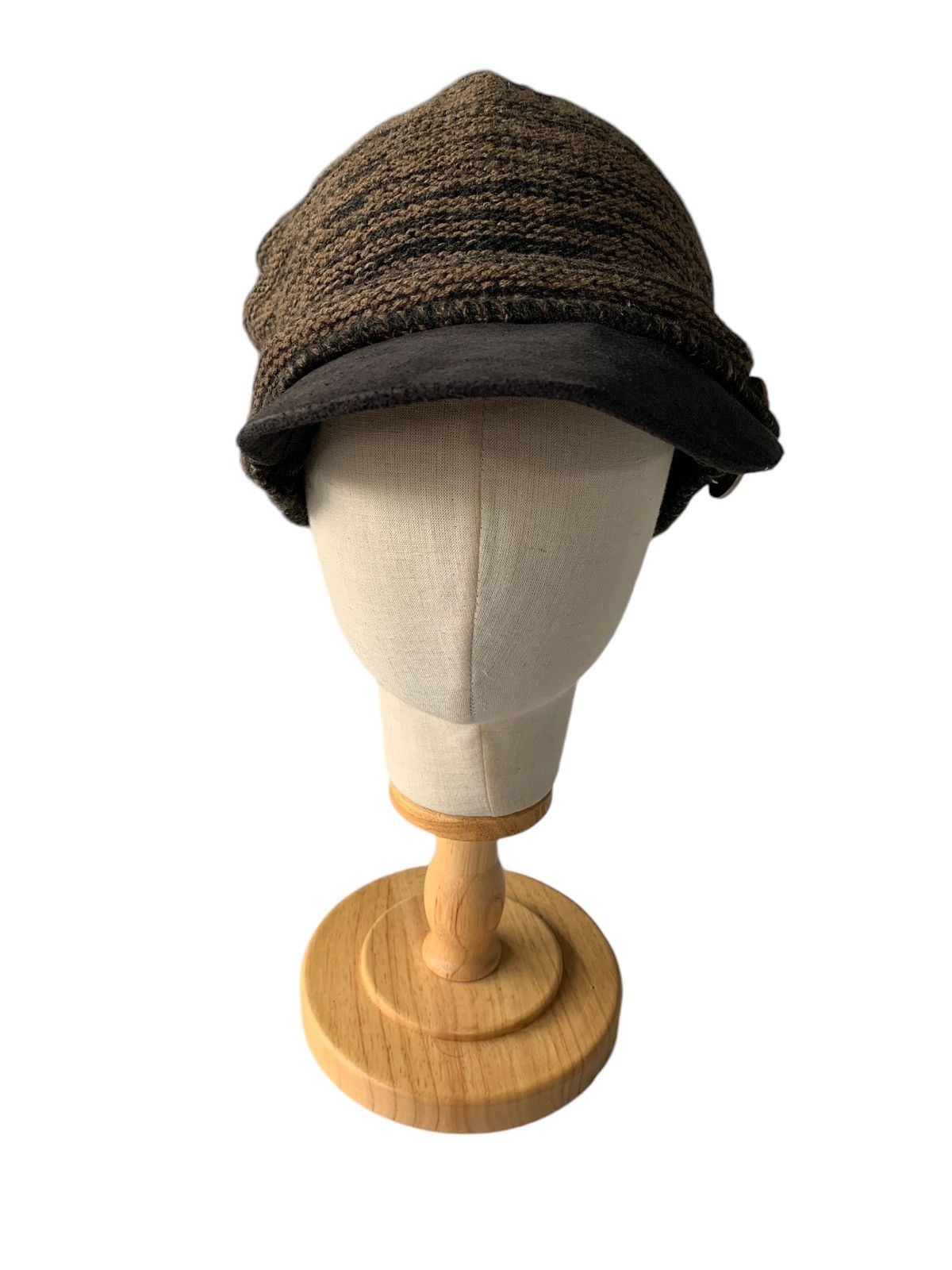 14th Addiction × Japanese Brand × Le Grande Bleu (L.G.B.) Punk Bondage Style slouchy Knit Hats Size ONE SIZE - 3 Thumbnail