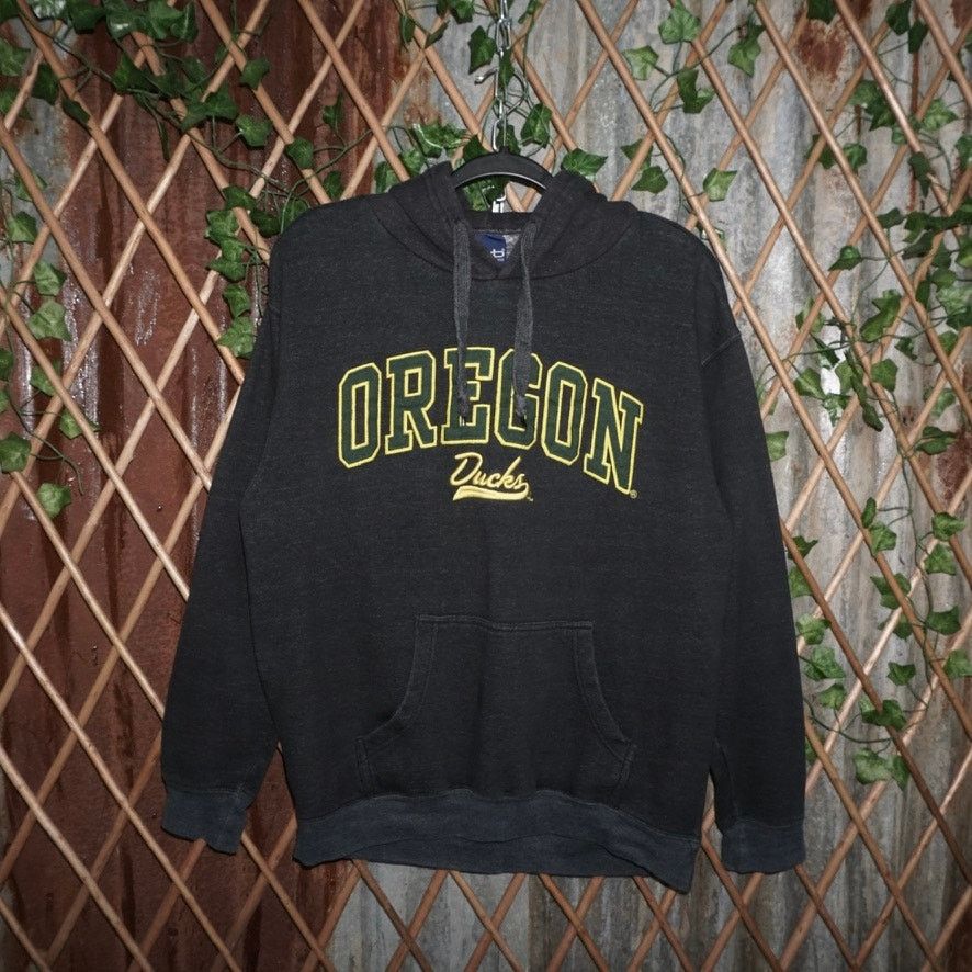 Vintage Large - Vintage Y2K Oregon ducks embroider university hoodie Size US L / EU 52-54 / 3 - 1 Thumbnail