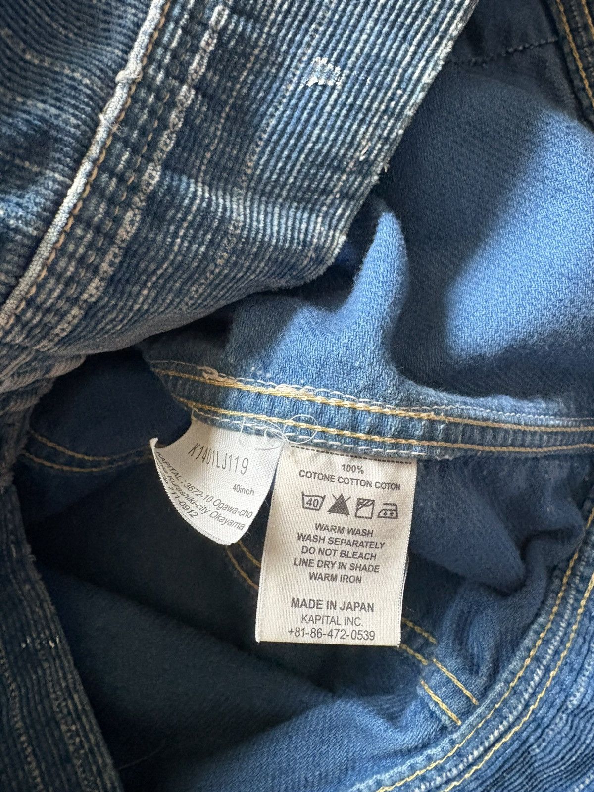 Kapital Kapital Thunderbird corduroy Jacket Size US S / EU 44-46 / 1 - 12 Thumbnail