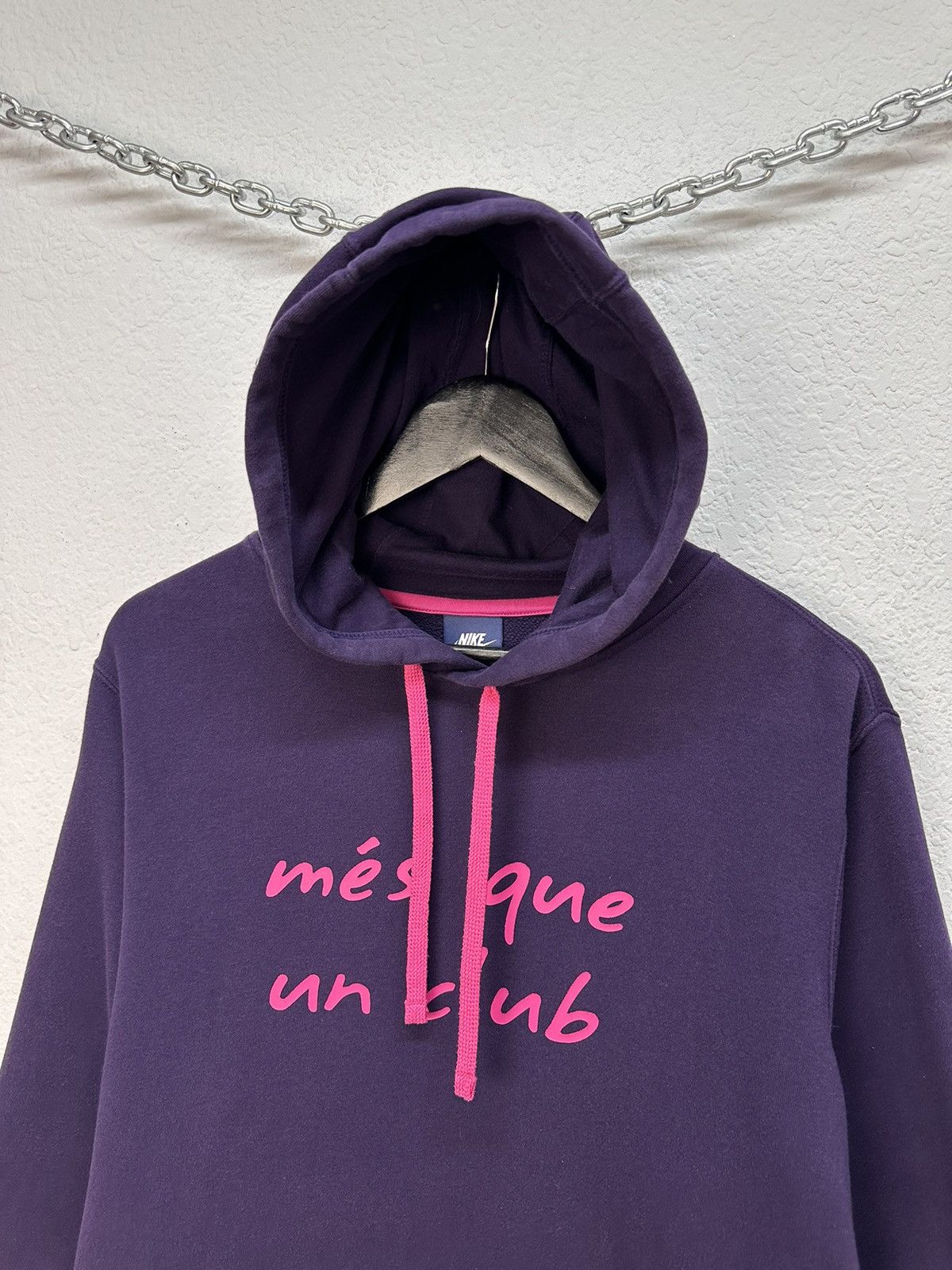 Nike Vintage Streetwear Barcelona Nike Premier Nylon Y2K Hoodie Size US M / EU 48-50 / 2 - 3 Thumbnail