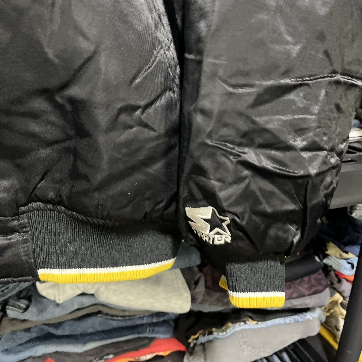 Starter VINTAGE 90s PITTSBURGH PIRATES MLB STARTER SATIN JACKET XL Size US XL / EU 56 / 4 - 4 Thumbnail
