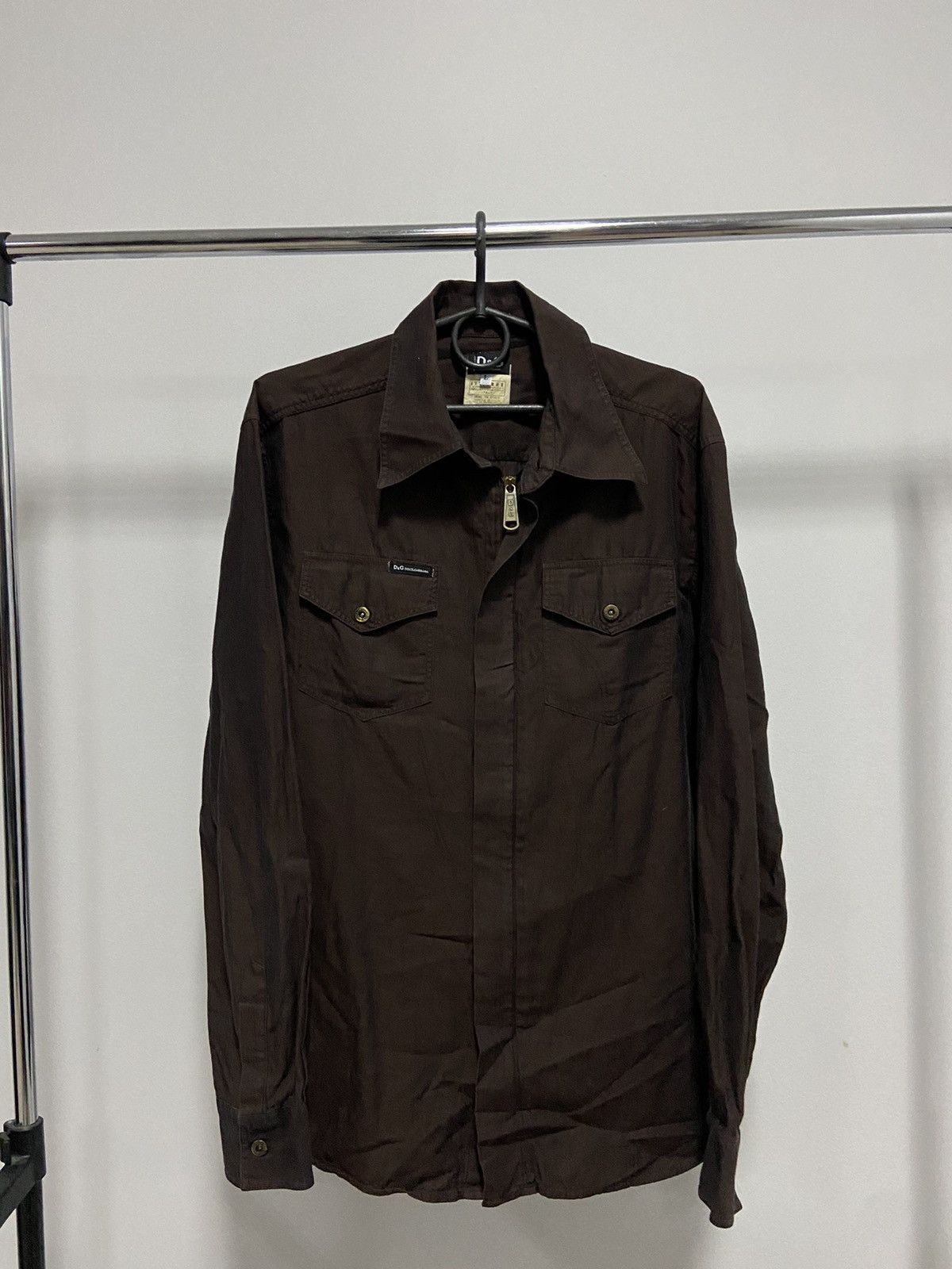 Dolce & Gabbana Dolce gabbana shirts zip vintage metal logo Size US L / EU 52-54 / 3 - 1 Thumbnail