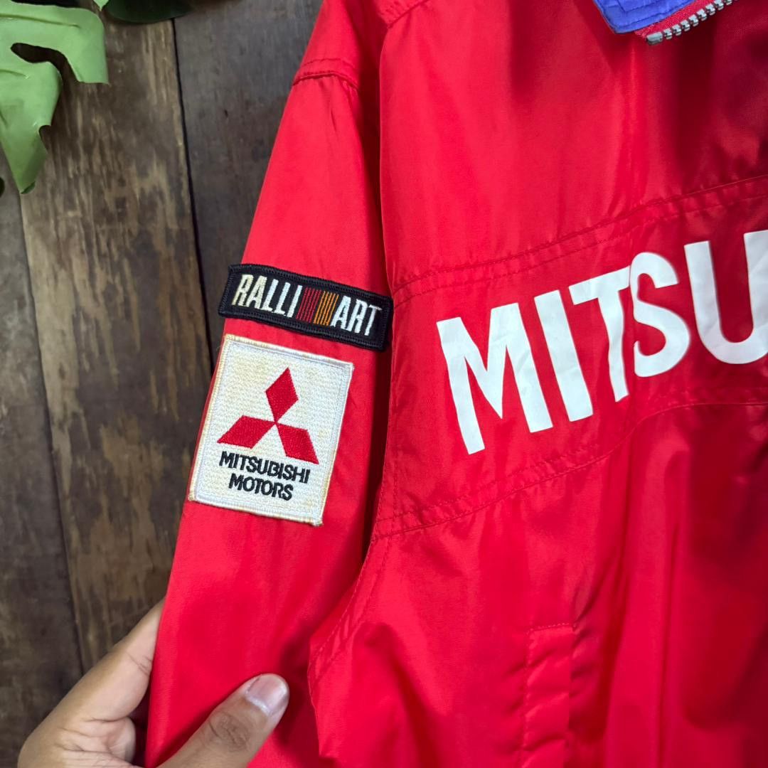 Vintage Vintage Mitsubishi Ralliart Bomber Jacket Size US L / EU 52-54 / 3 - 5 Thumbnail
