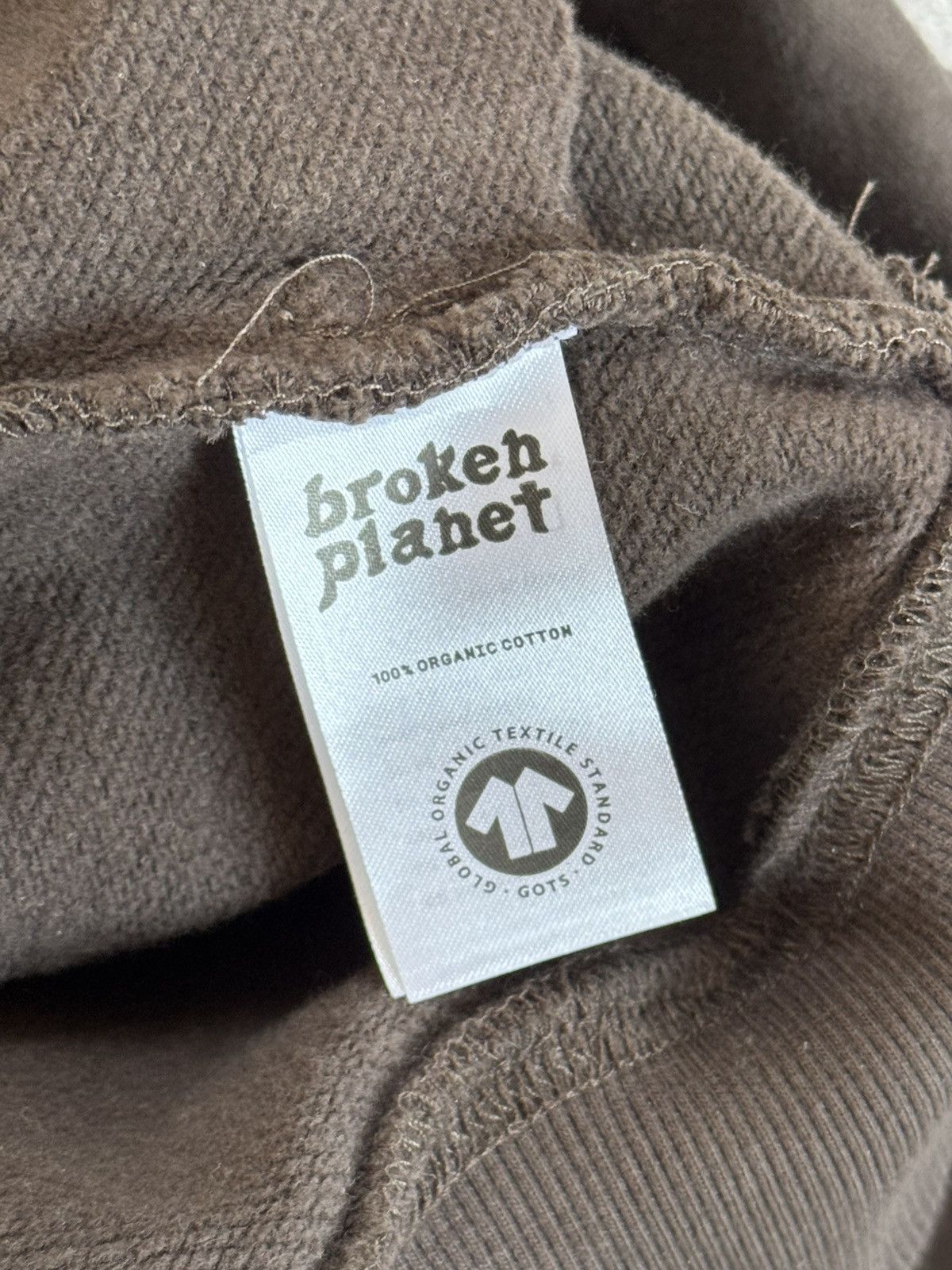Broken Planet × Designer Broken Planet 🌍 “Broken hearts” skull 💀 brown hoodie relaxed Size US M / EU 48-50 / 2 - 13 Thumbnail