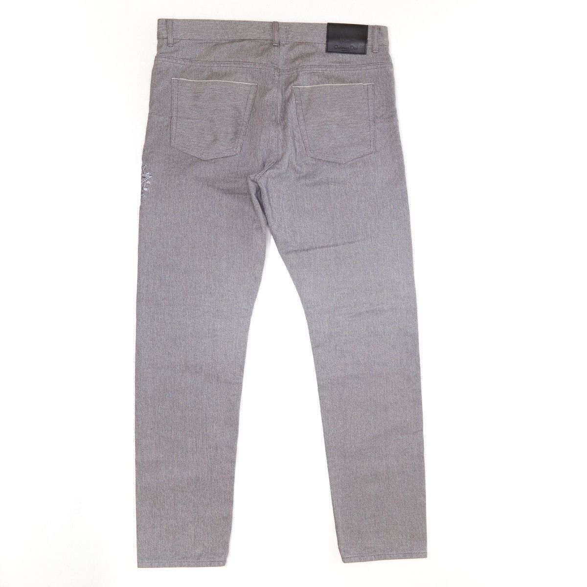 Dior DIOR SLIM 17 REGULAR JEANS WITH CD PATCH Size US 33 - 2 Thumbnail