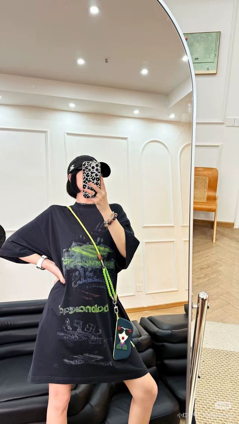 Balenciaga Balenciaga Crayon doodles black distressed vandal phantom Size L / US 10 / IT 46 - 6 Thumbnail