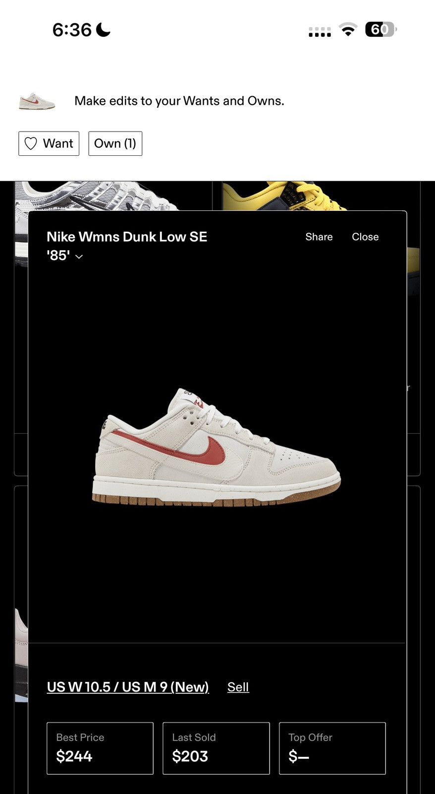 Nike Nike Dunk Low 85 Size US 9 / EU 42 - 10 Thumbnail