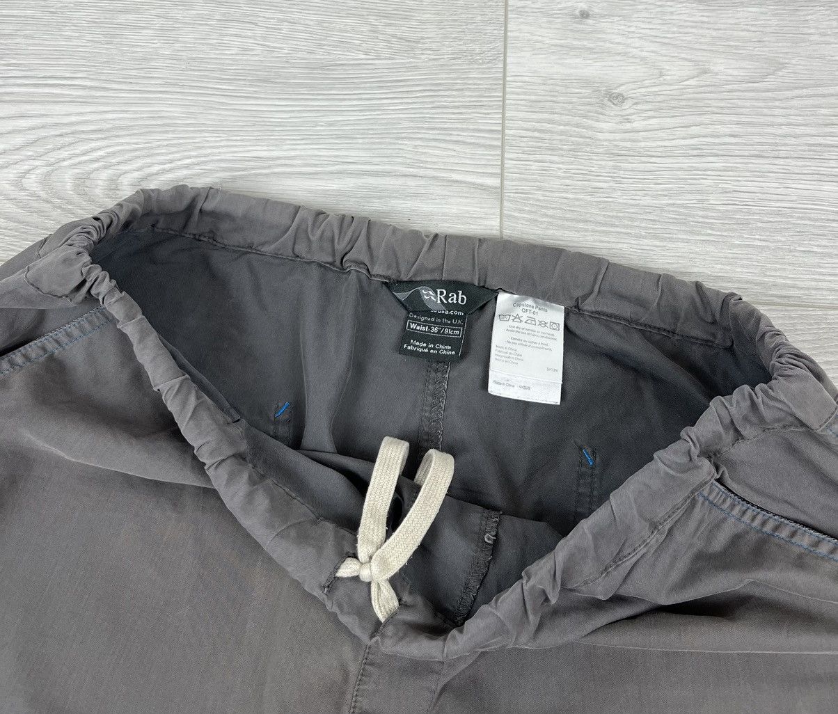 Rab Rab Capstone Outdoor Baggy Drawstring Pants Size US 34 / EU 50 - 8 Thumbnail