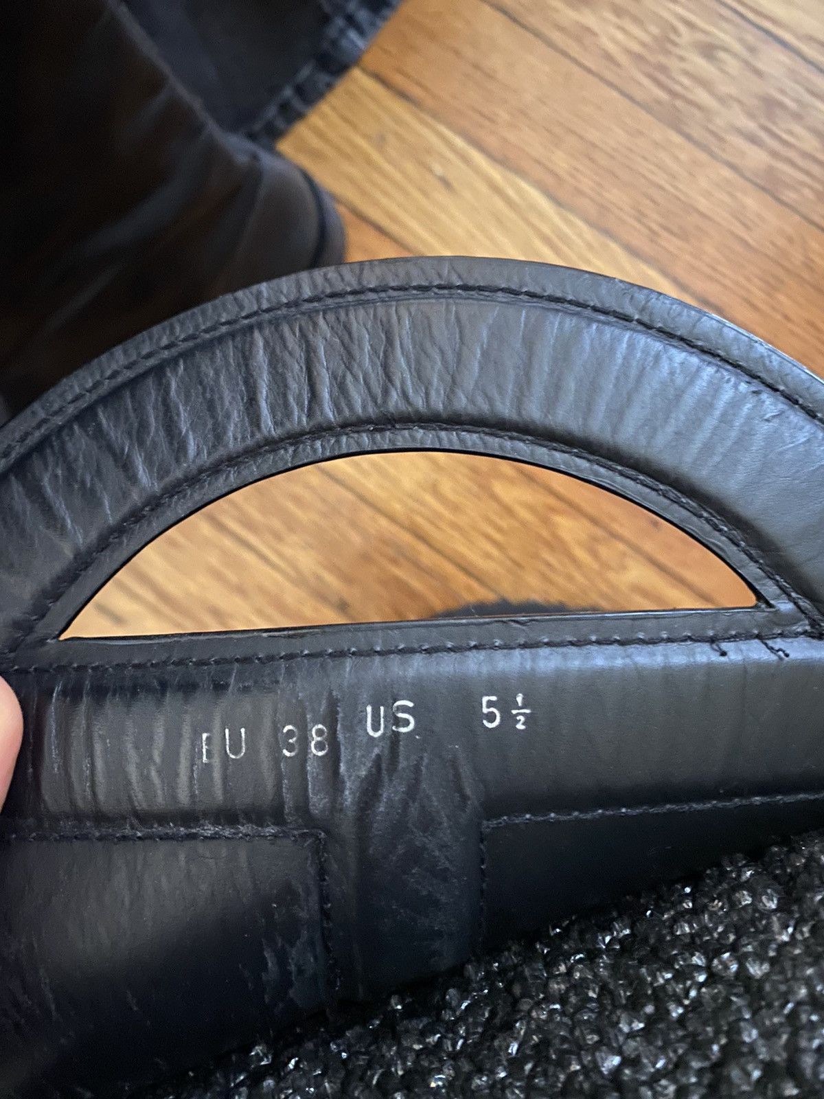Telfar Telfar Leather Boots Size US 8 / IT 38 - 9 Thumbnail