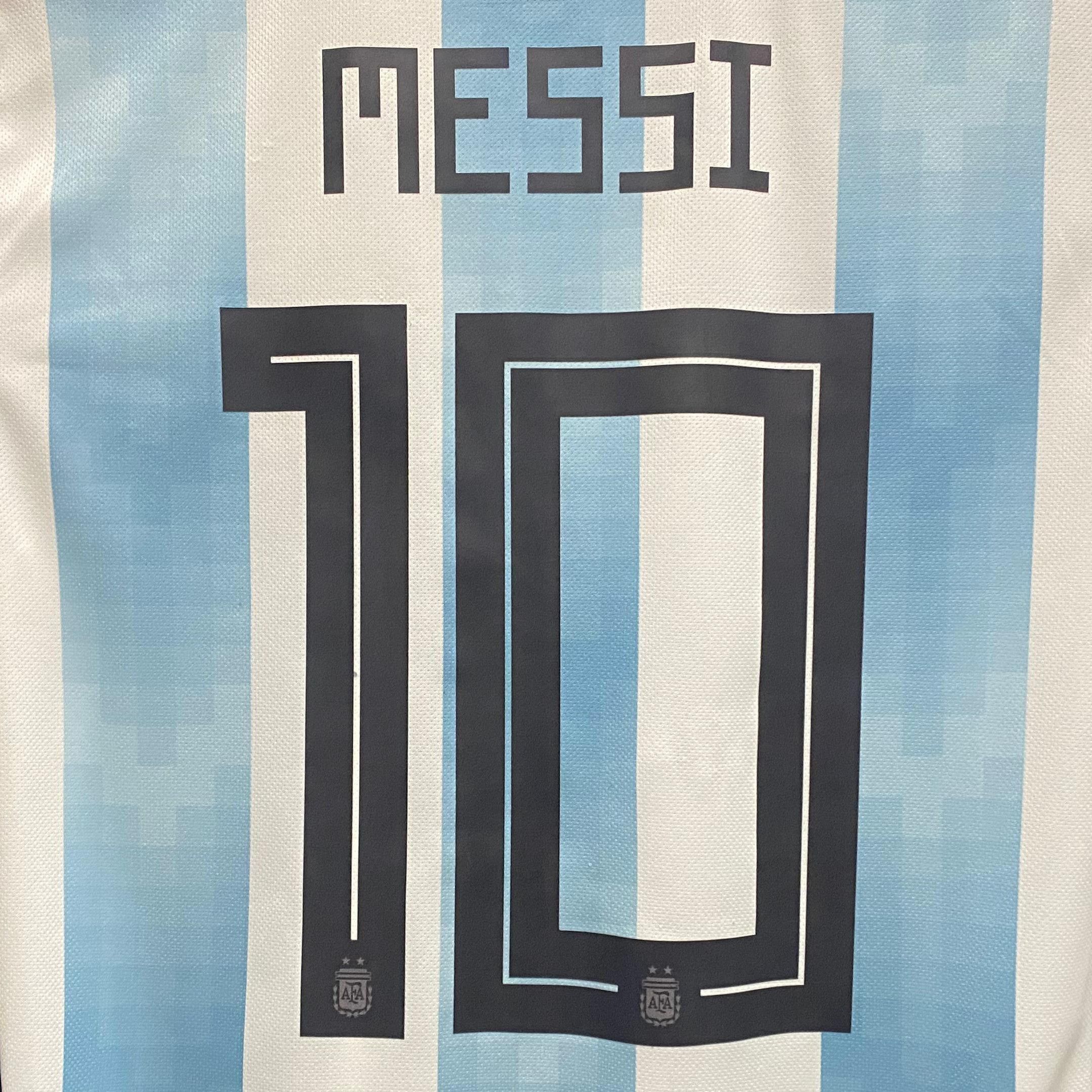 Adidas Argentina World Cup 2018 Home Jersey Lionel Messi Size US M / EU 48-50 / 2 - 4 Thumbnail