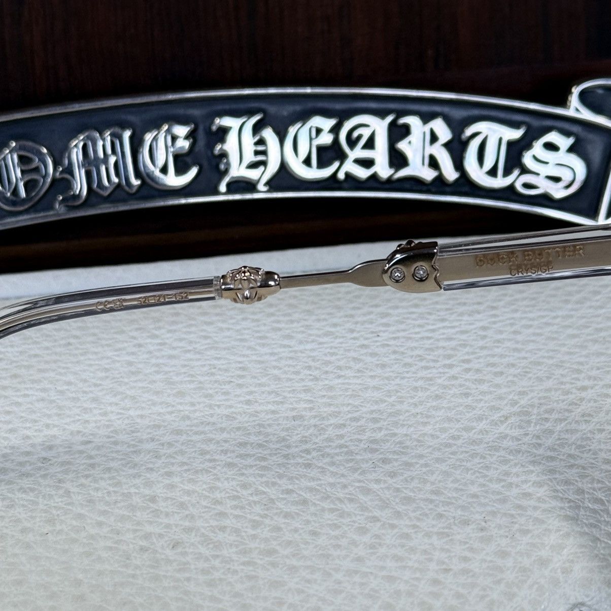 Chrome Hearts Chrome Hearts Duck Butter Glasses Size ONE SIZE - 6 Thumbnail