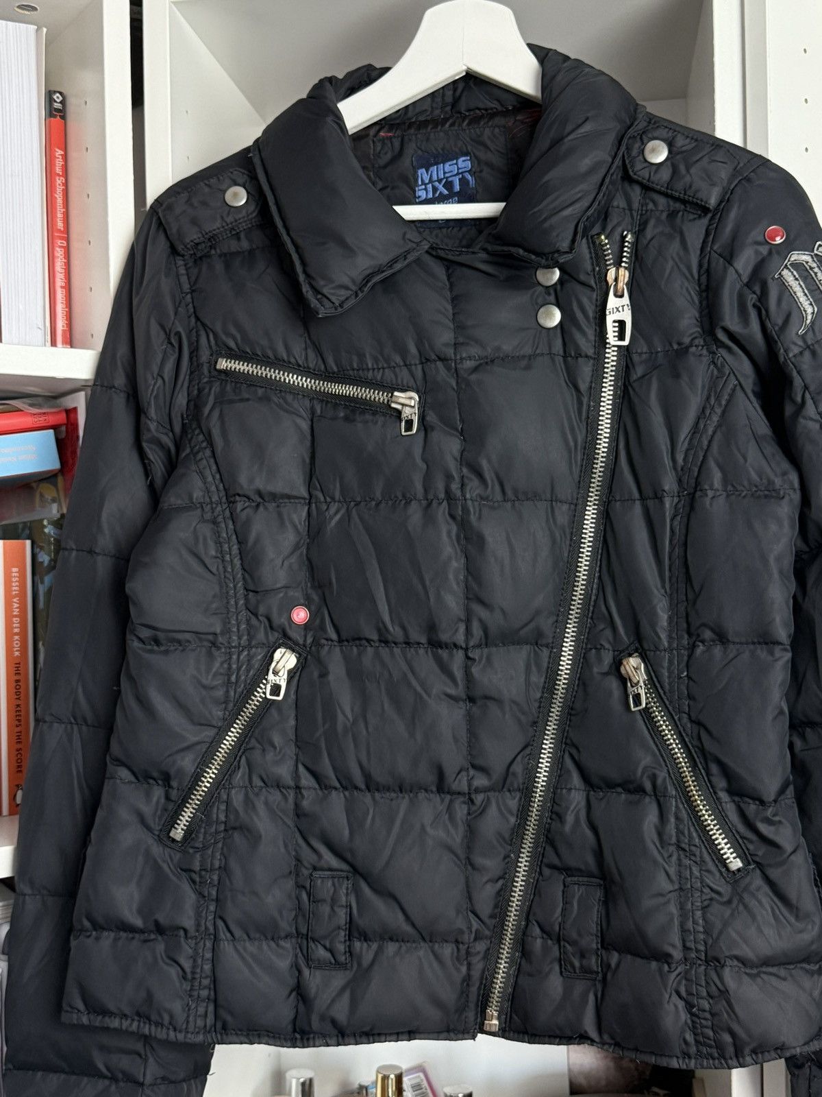 Miss Sixty Vintage y2k Miss Sixty Asymmetrical puffer jacket L archive Size L / US 10 / IT 46 - 7 Thumbnail