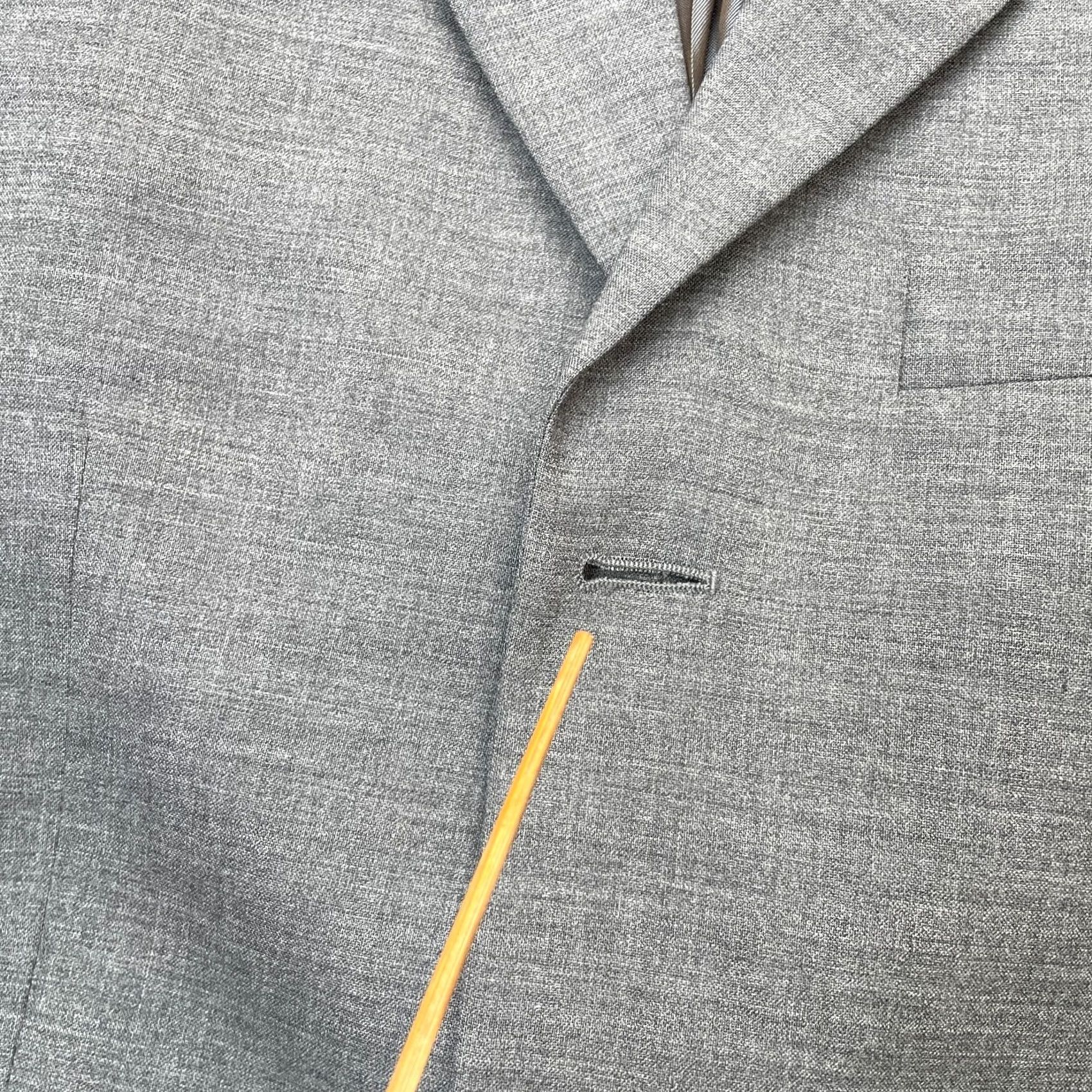 Banana Republic Banana Republic Jacket Men Gray Casual Business Blazer Formal Coat Wool Blend Size 40R - 6 Thumbnail