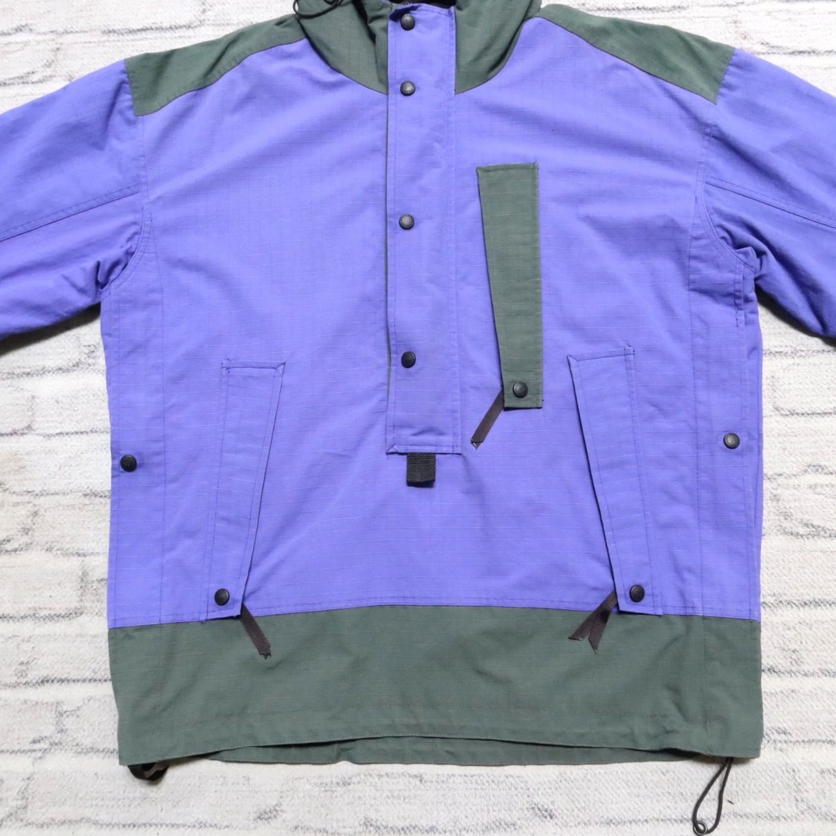 Marmot Vintage Marmot Pullover Mountain Jacket Mens L Purple 90s USA Sierra Designs 60/40 Parka Vintage Size US L / EU 52-54 / 3 - 3 Thumbnail