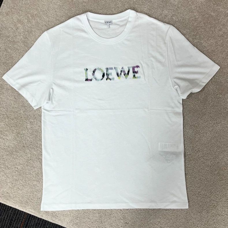 Loewe LOEWE Embroidered glitter logo short sleeve Size US S / EU 44-46 / 1 - 2 Thumbnail