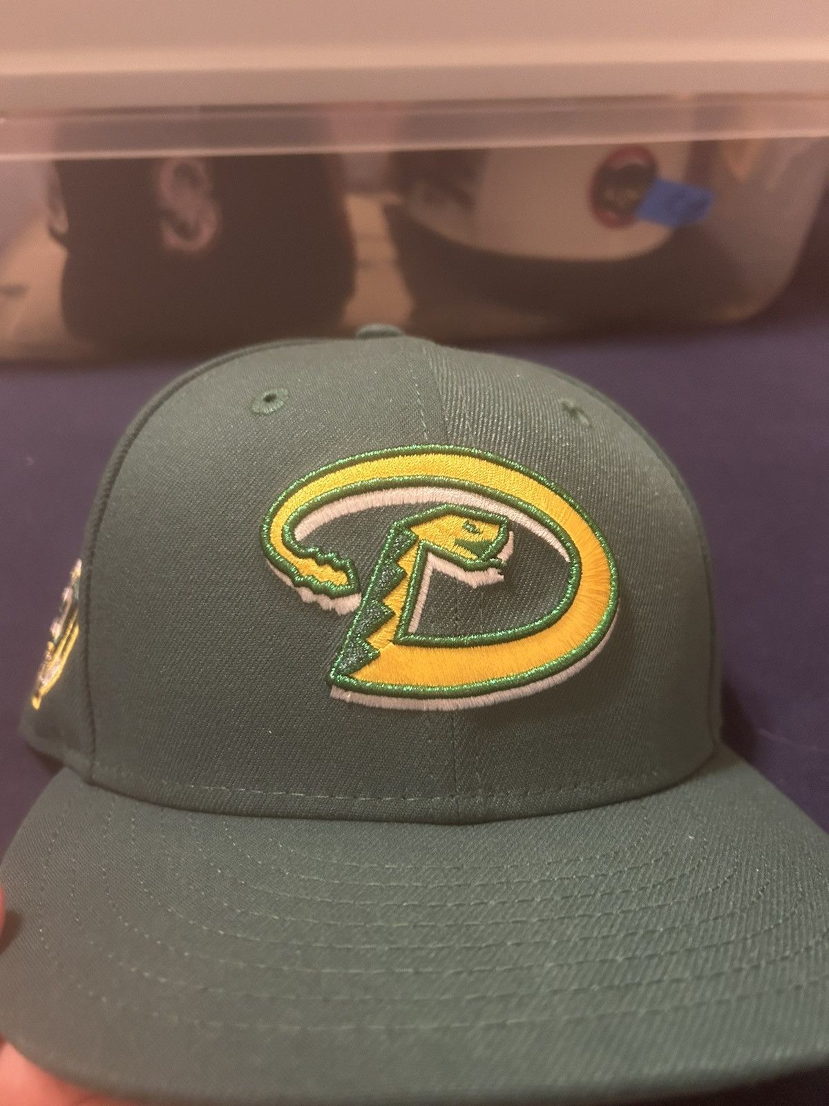 New Era Green/yellow Arizona Diamondbacks New Era Fitted Hat Size 7 Size ONE SIZE - 1 Thumbnail