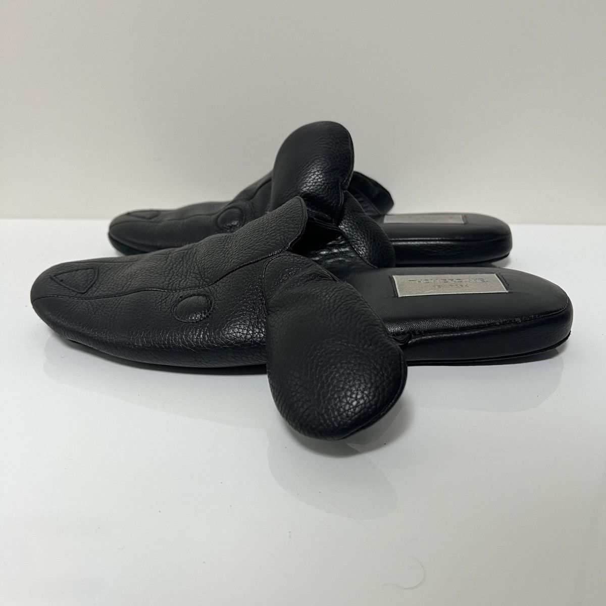 Thom Browne Thom Browne Hector Leather Slippers Size US 8.5 / EU 41-42 - 1 Thumbnail