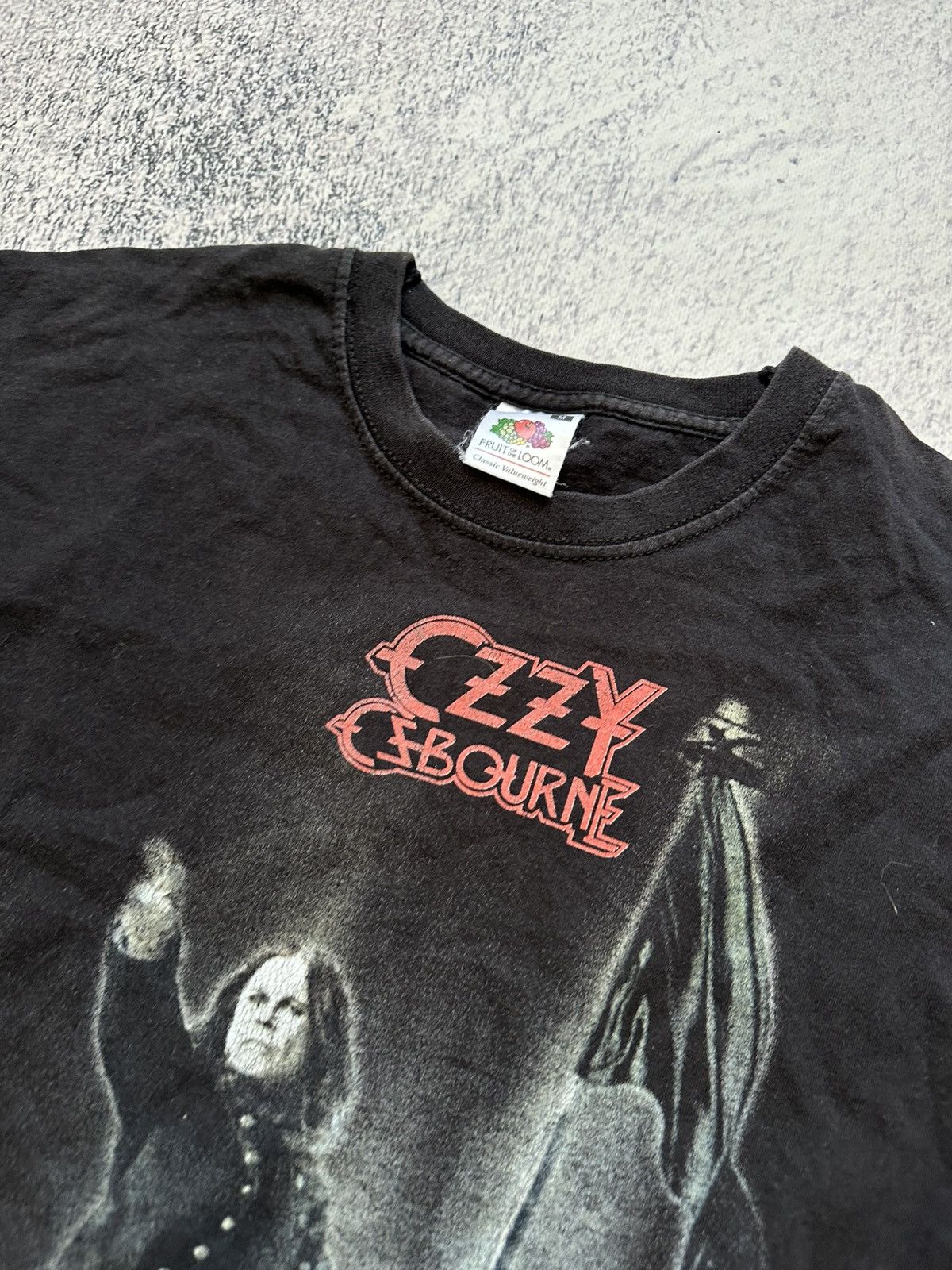 Fruit Of The Loom Vintage Ozzy Ozbourne T shirt Size US M / EU 48-50 / 2 - 3 Thumbnail