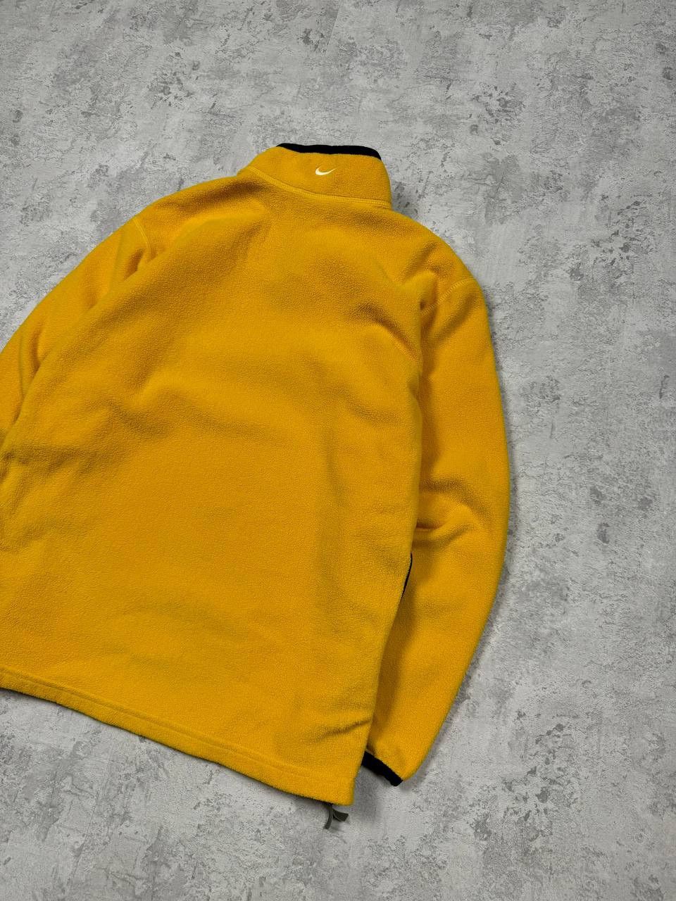 Nike Vintage Nike 1/4 Zip Yellow Fleece Size S Size US S / EU 44-46 / 1 - 10 Thumbnail