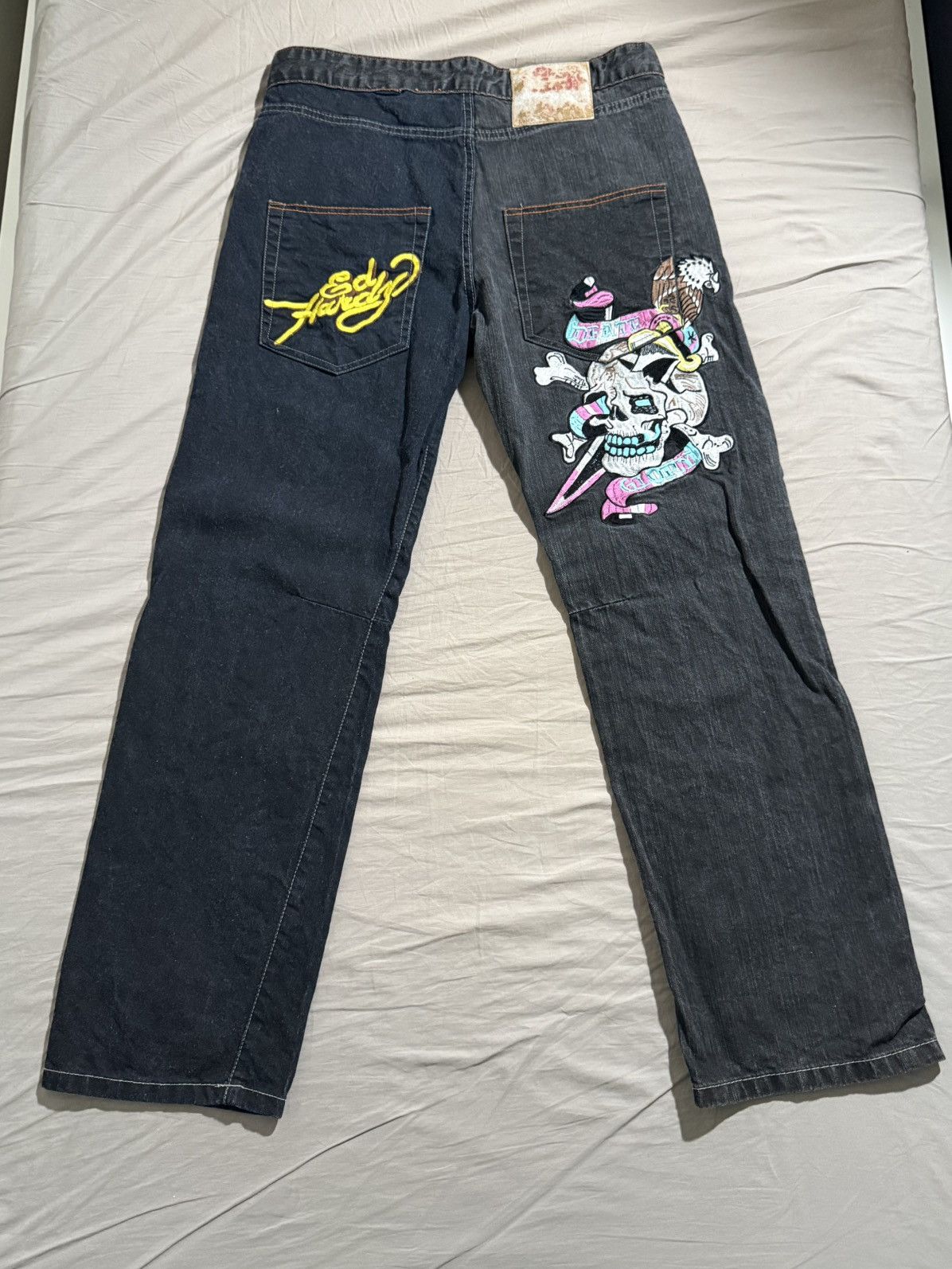 Ed Hardy × Vintage Vintage 2010 ed hardy denim Size US 32 / EU 48 - 2 Thumbnail