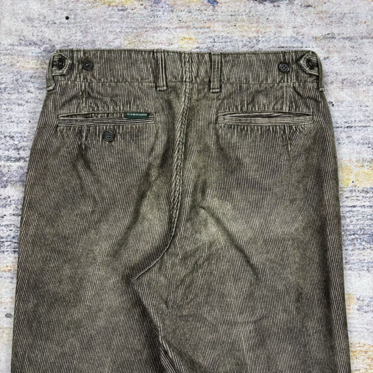 Nigel Cabourn Vintage 90s Nigel Cabourn authentic pleated cordoroy pants Size US 29 - 4 Thumbnail