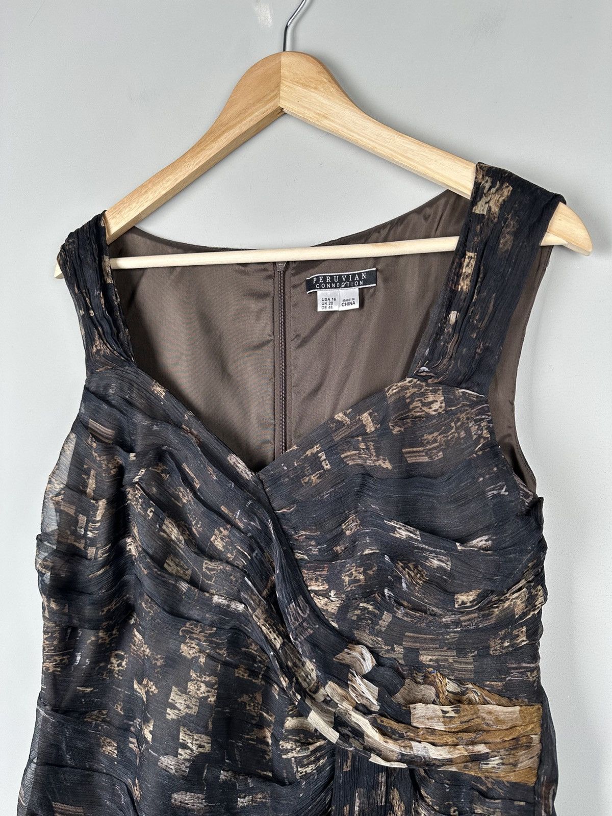 Hysteric Glamour Peruvian Connection Linen Coctail Dress Size XXL / US 16-18 / IT 52-54 - 3 Thumbnail