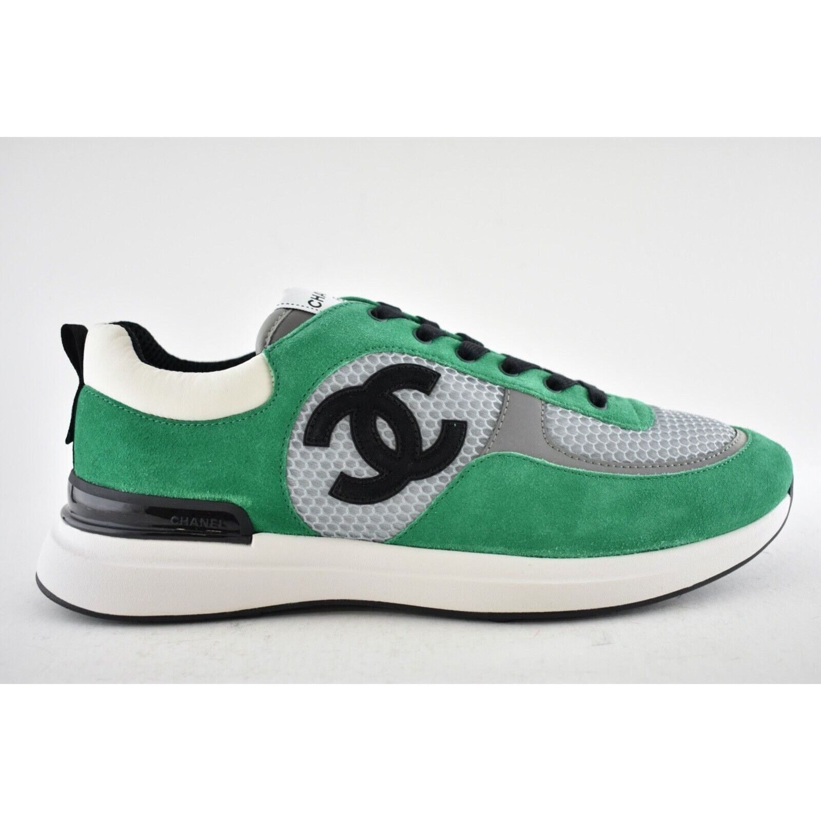 Chanel Chanel 22P CC Logo Low Top Lace Up Trainer Sneaker 45 12 Size US 12 / EU 45 - 1 Thumbnail