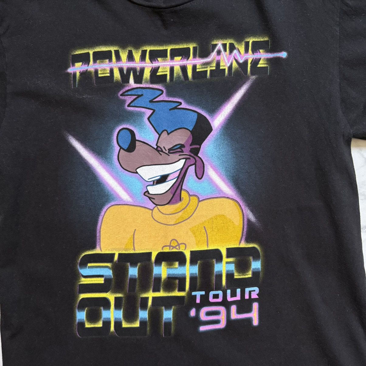 Disney Powerline Stand Out Tour ‘94 T-Shirt Size US S / EU 44-46 / 1 - 5 Thumbnail