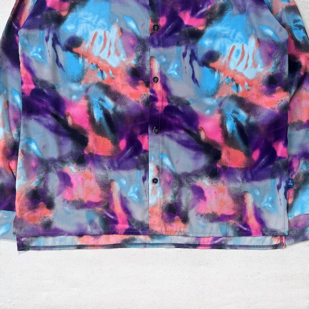Designer × Individualized Shirts NINE NUTS MULTICOLOR ABSTRACT PATTERN SHIRT Size US L / EU 52-54 / 3 - 4 Thumbnail
