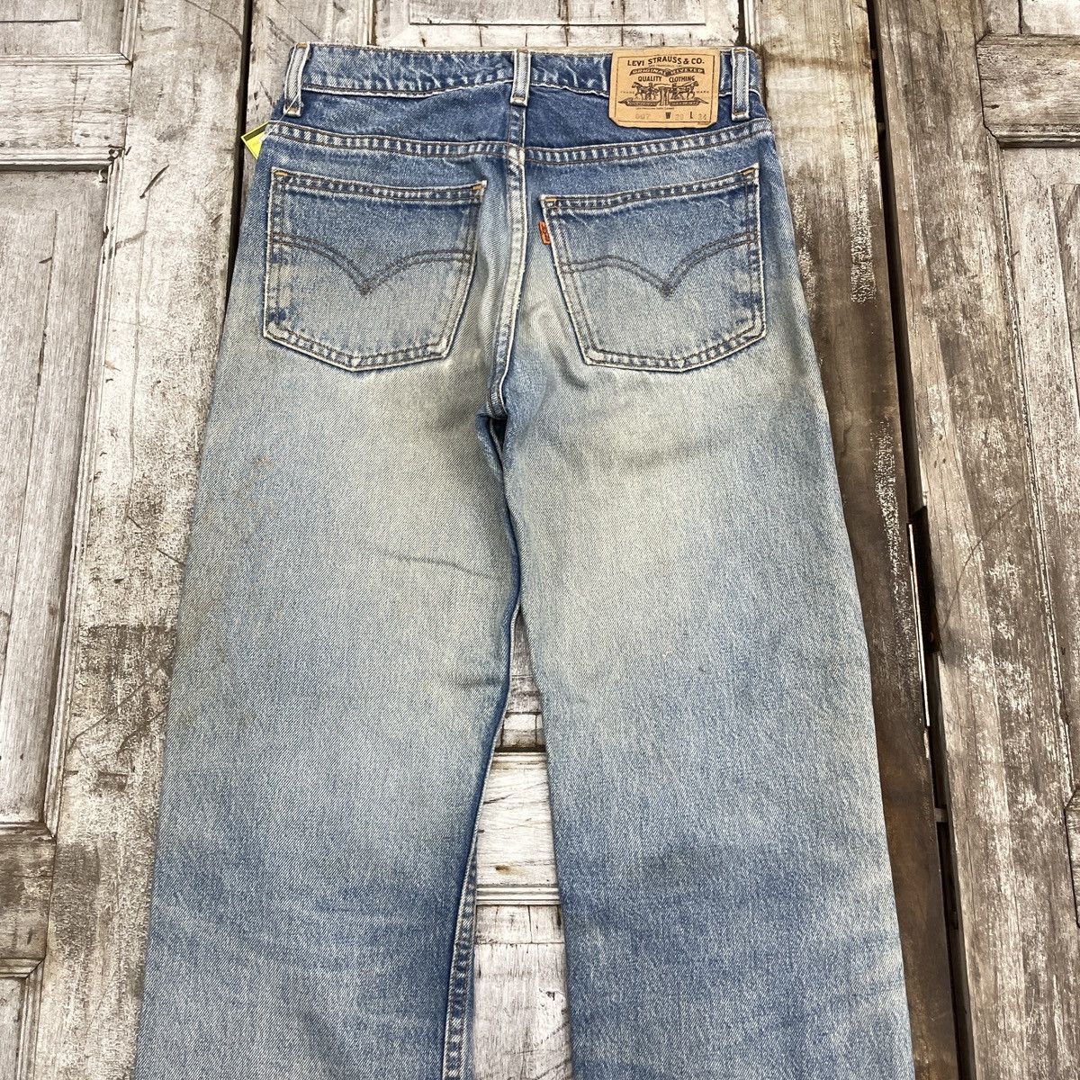 Levi's Vintage Levis 607 Oren tag Distressed Jeans wc 370 Size US 28 / EU 44 - 4 Thumbnail