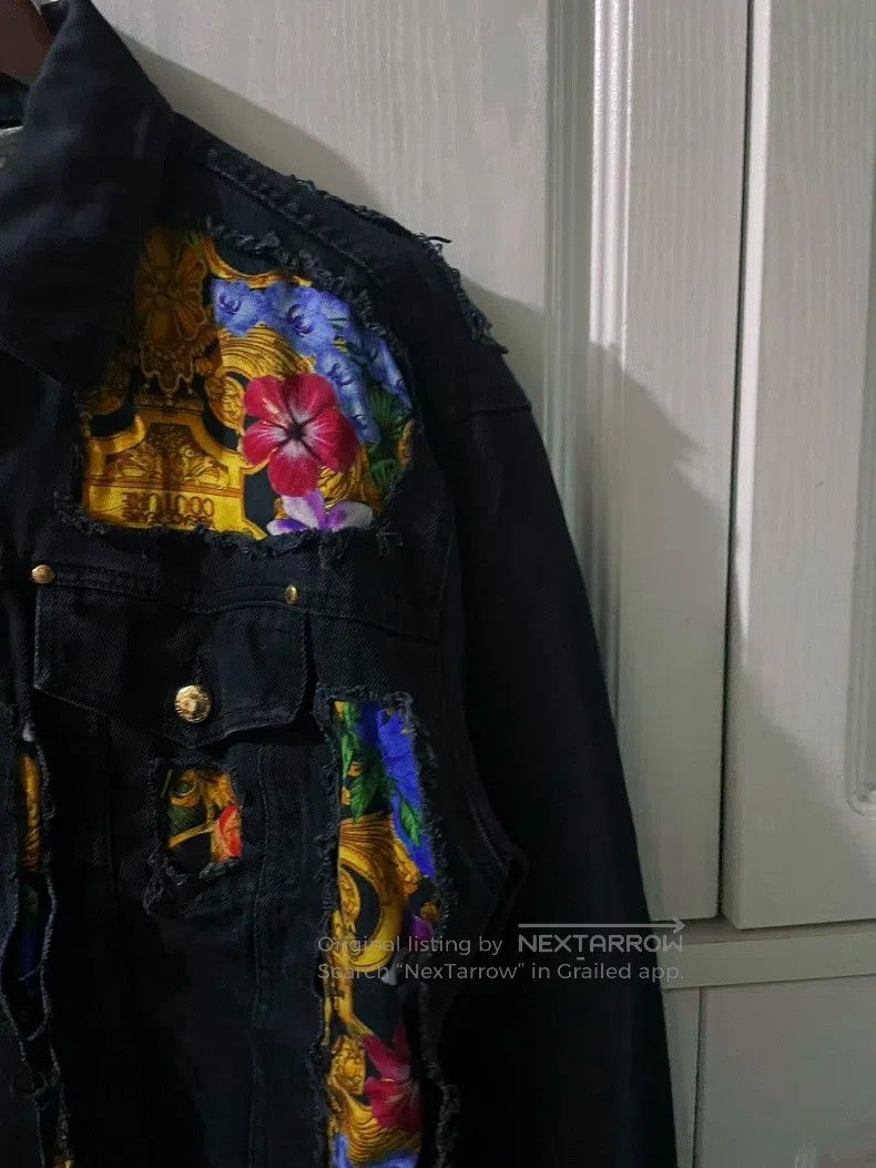 Versace Versace Baroque trendy denim jacket jacket Size US S / EU 44-46 / 1 - 4 Thumbnail