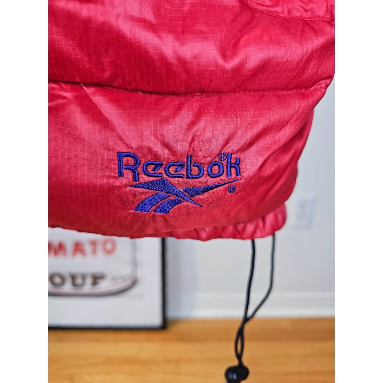 Reebok VINTAGE REEBOK DOWN VEST 90'S RED SZ LARGE Vest Mens L Red Down Reebok Vintage 90s Puffer Jacket Cross Chest 23 INCH 29 INCH Size US L / EU 52-54 / 3 - 2 Thumbnail