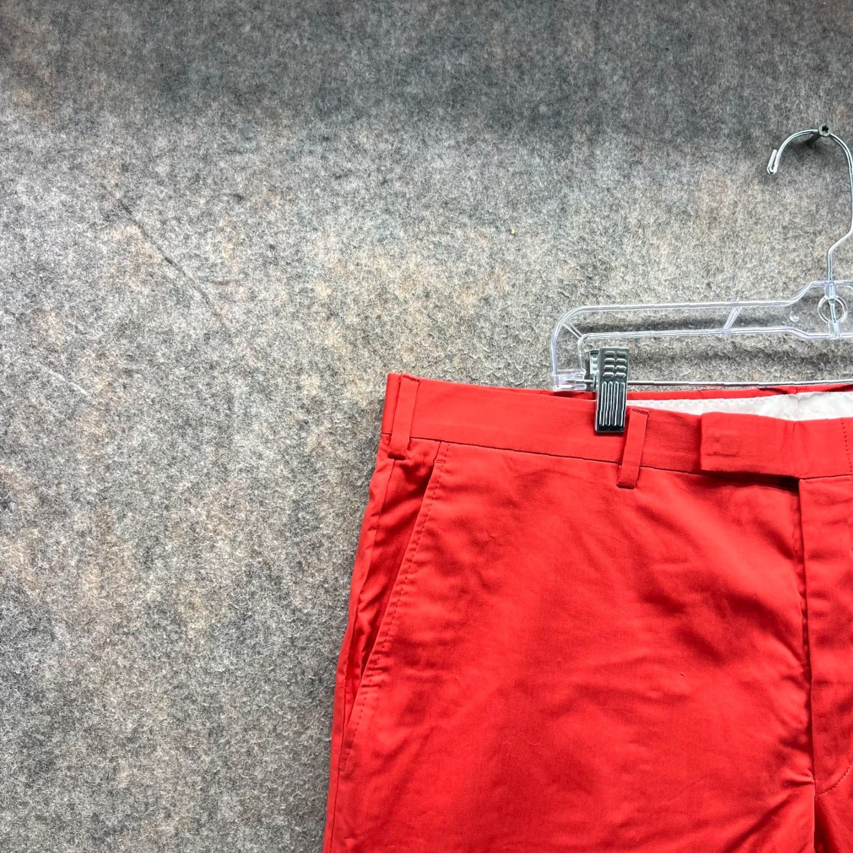 Vintage Maus & Hoffman Dress Pants Mens 38 Regular Red Slacks Flat Front Cotton Blend Dress Pants Mens 38 Regular Red Size US 38 / EU 54 - 6 Thumbnail