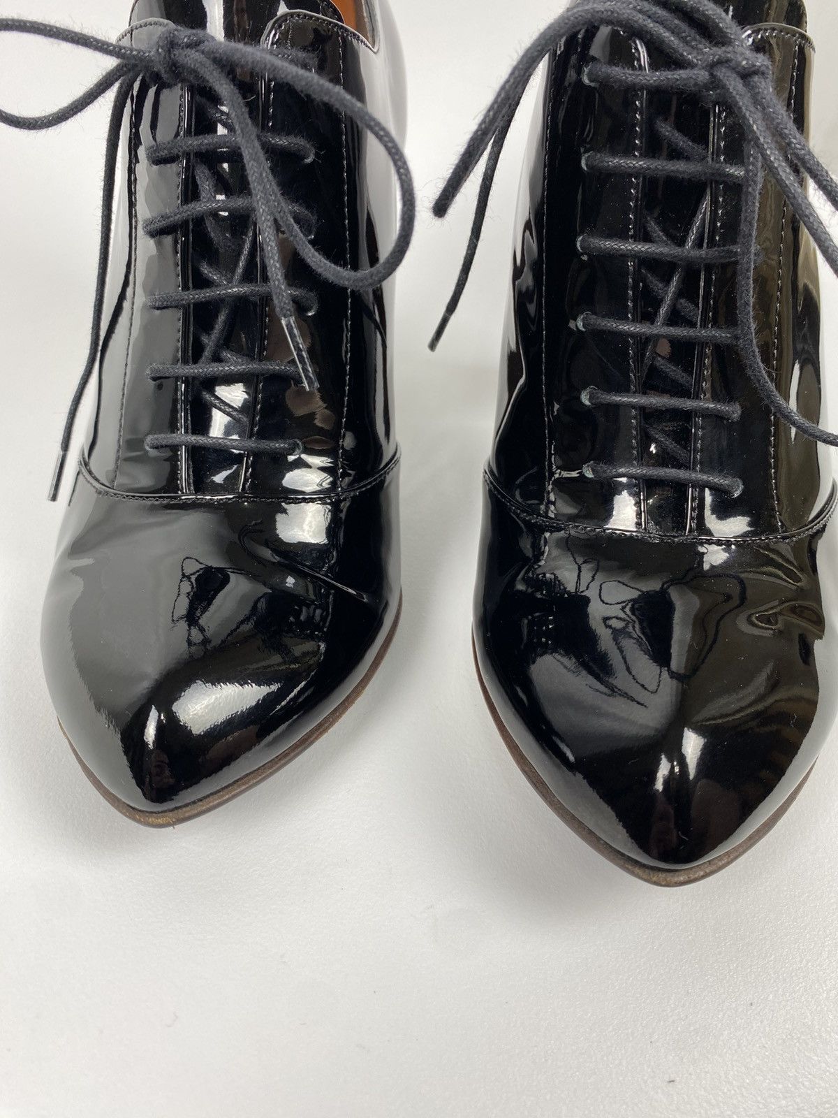 Dolce & Gabbana Dolce & Gabbana Patent Leather Block Heel Booties size 39 Size US 9 / IT 39 - 5 Thumbnail
