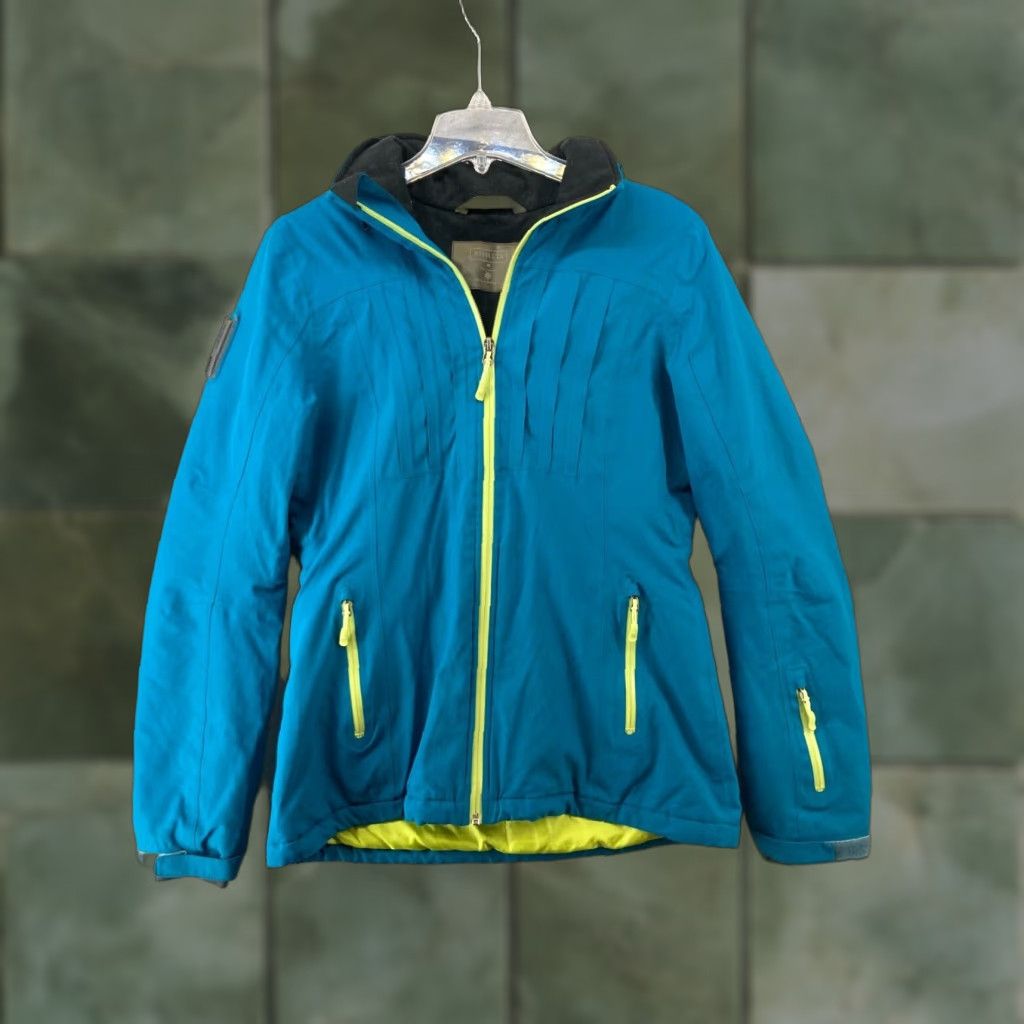 Athleta Athleta Jacket Womens M Full Zip Blue Neon Solid Softshell Athletic Zip Front Size M / US 6-8 / IT 42-44 - 1 Thumbnail