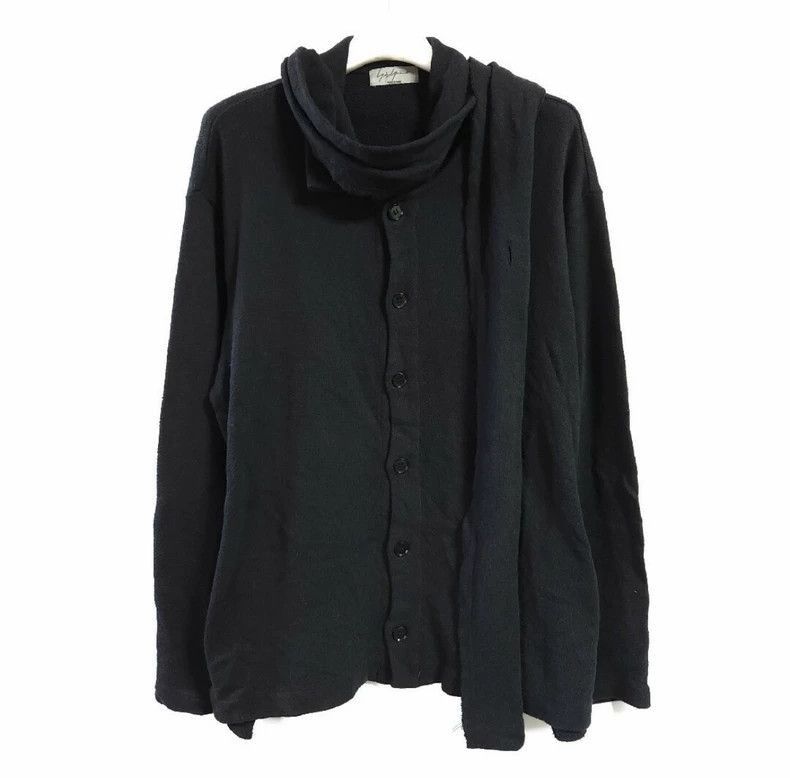 Yohji Yamamoto Yohji Yamamoto yohji yamamoto 2011AW cotton hemp shawl col Size US L / EU 52-54 / 3 - 1 Thumbnail