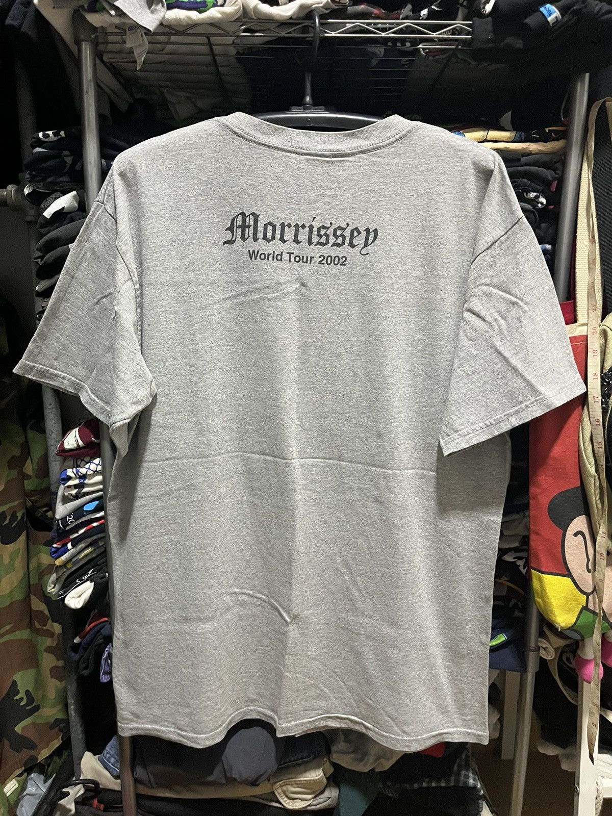 Band Tees × Vintage Morrissey Yummy World Tour Tee 2002s Size US L / EU 52-54 / 3 - 2 Thumbnail
