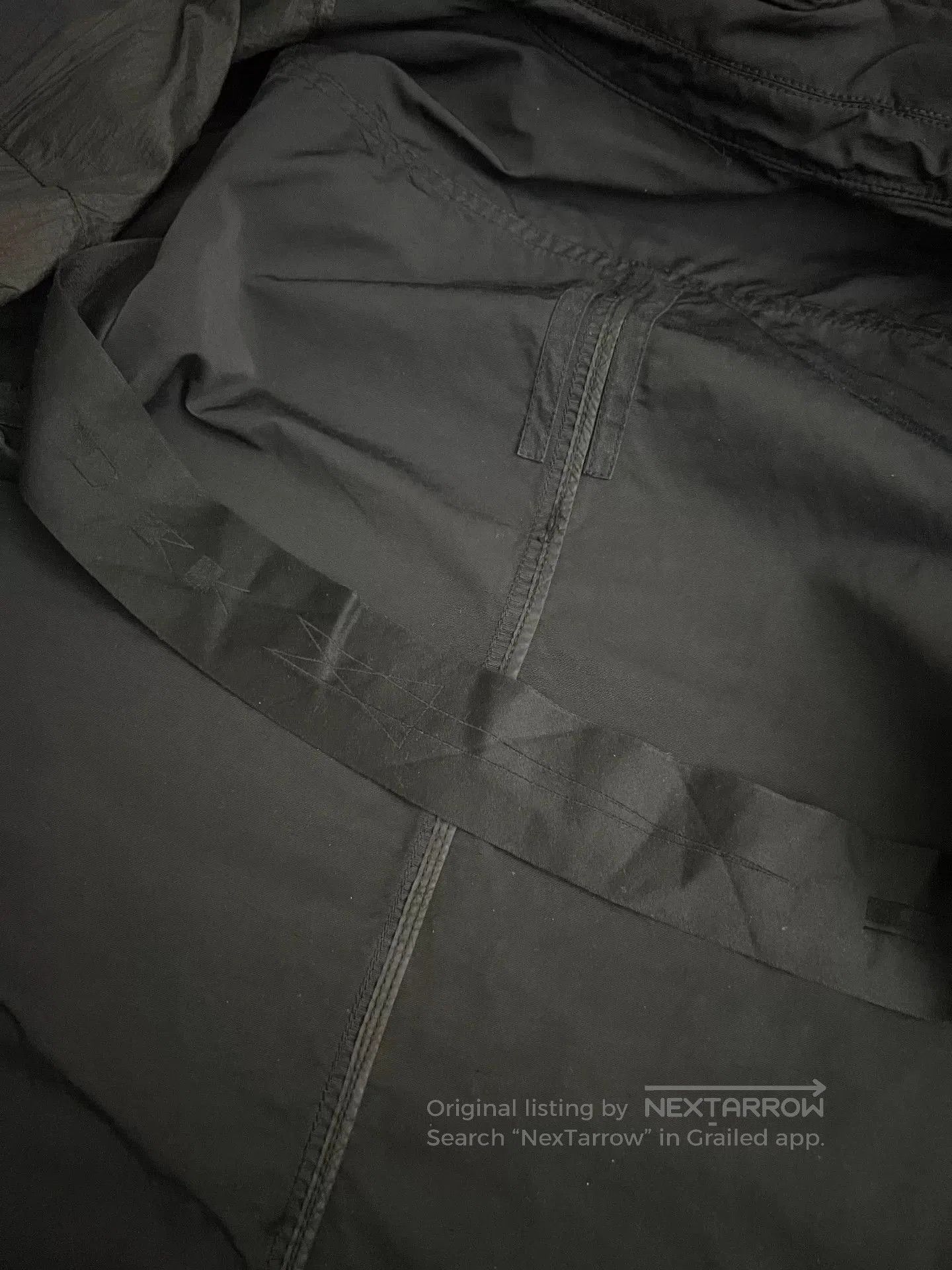 Rick Owens Rick Owens Black Nylon Coat. Size US S / EU 44-46 / 1 - 5 Thumbnail