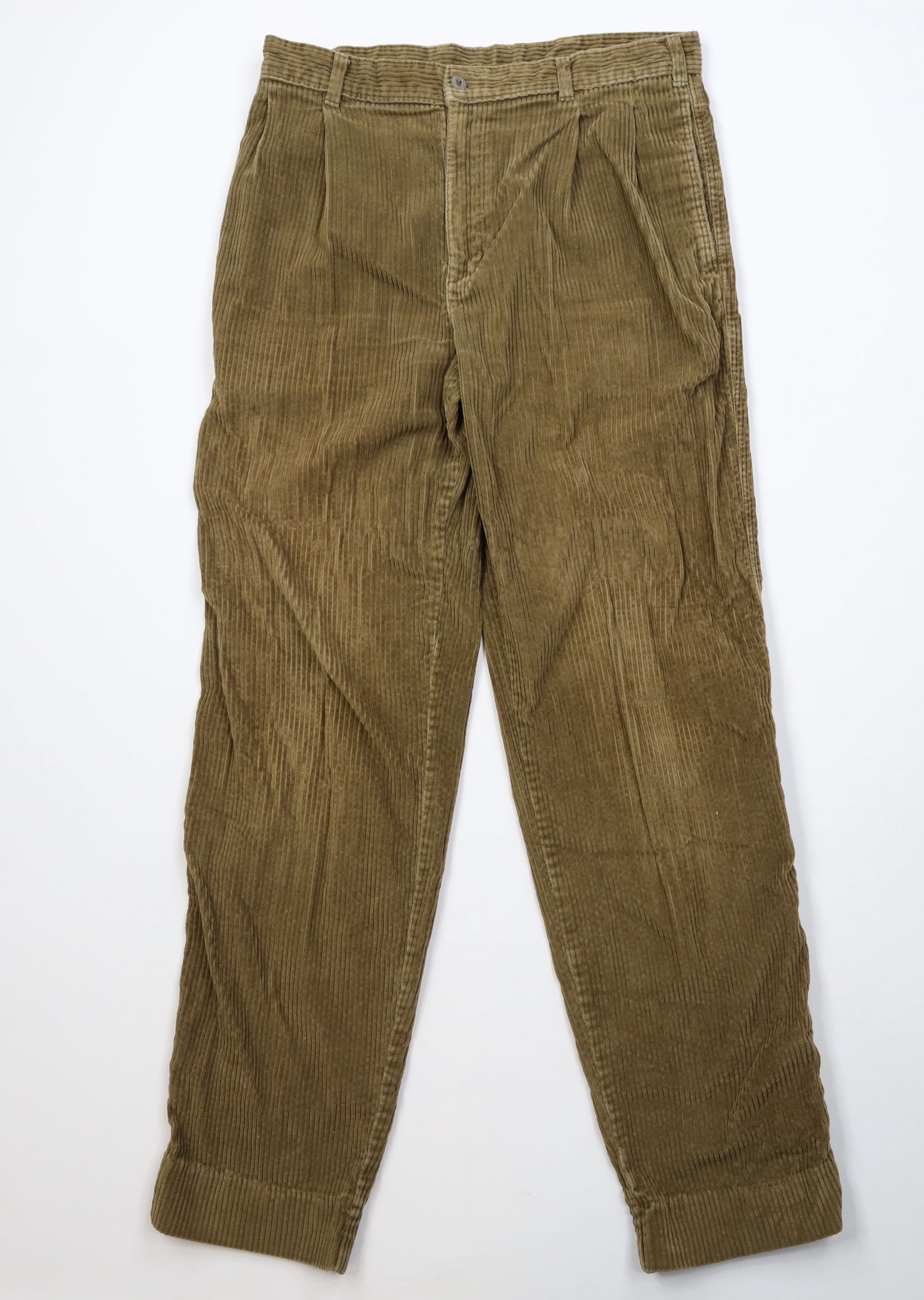 Vintage Vintage 90s Streetwear Corduroy Straight Leg Chino Pants Size US 32 / EU 48 - 1 Thumbnail