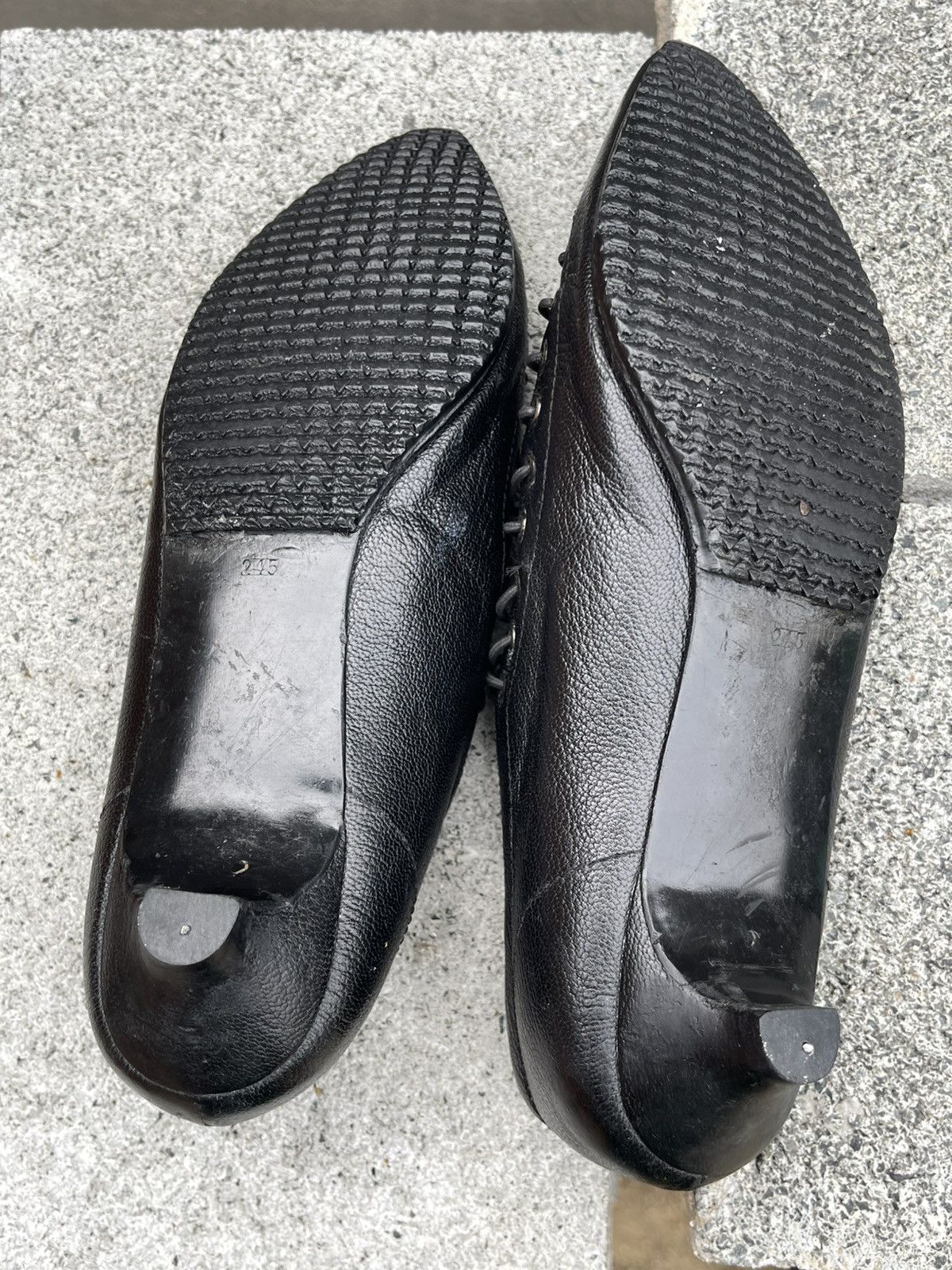 Unknowbrand Avant-Garde lace up heels